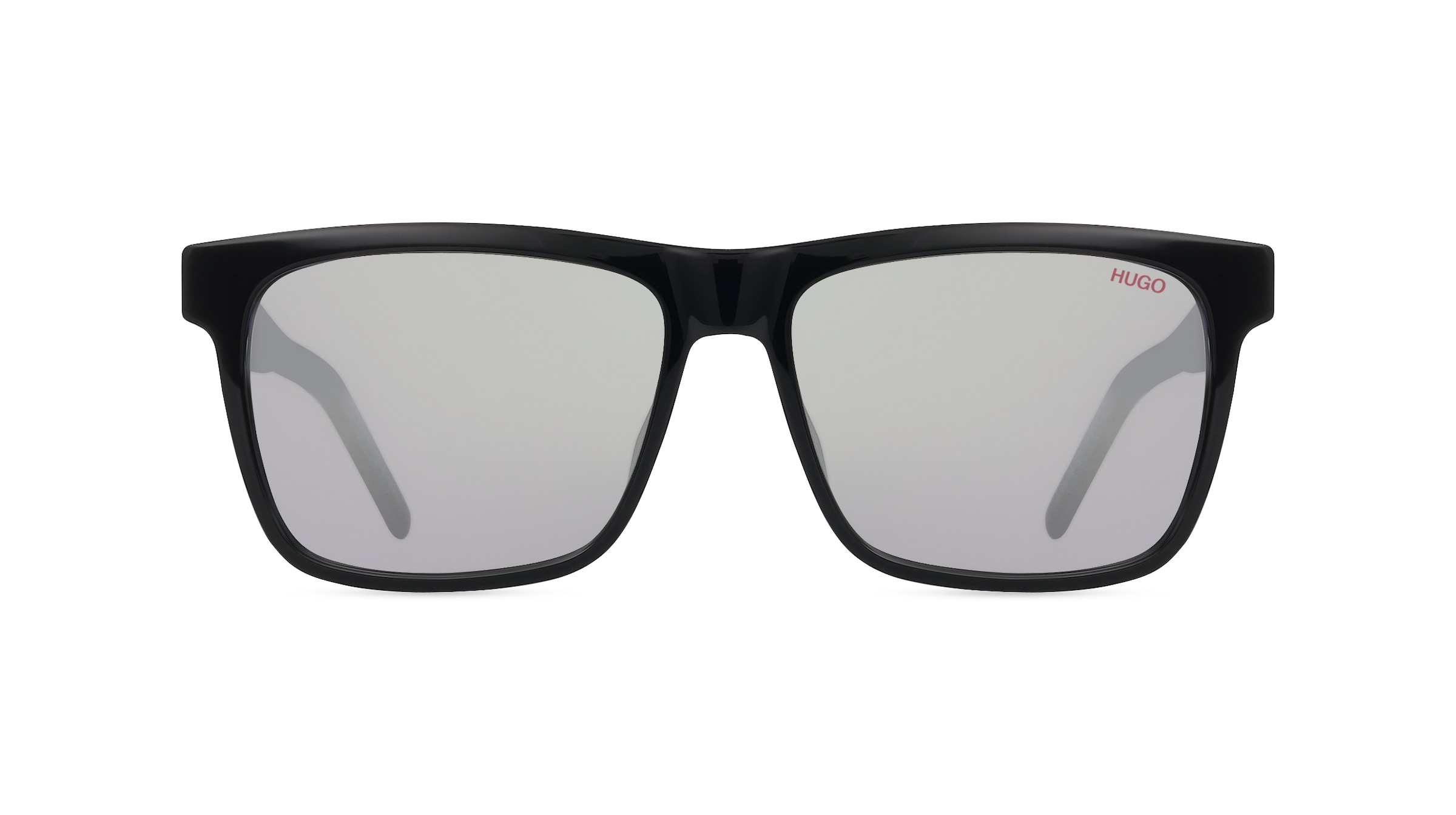 Hugo HG 1242/S Herren-Sonnenbrille Vollrand Eckig Acetat-Gestell, schwarz