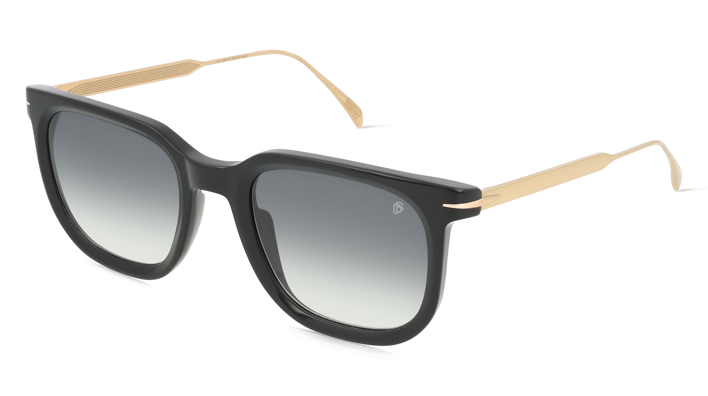 David Beckham Db 7119/S Herren-Sonnenbrille Vollrand Quadratisch Acetat-Gestell, Schwarz