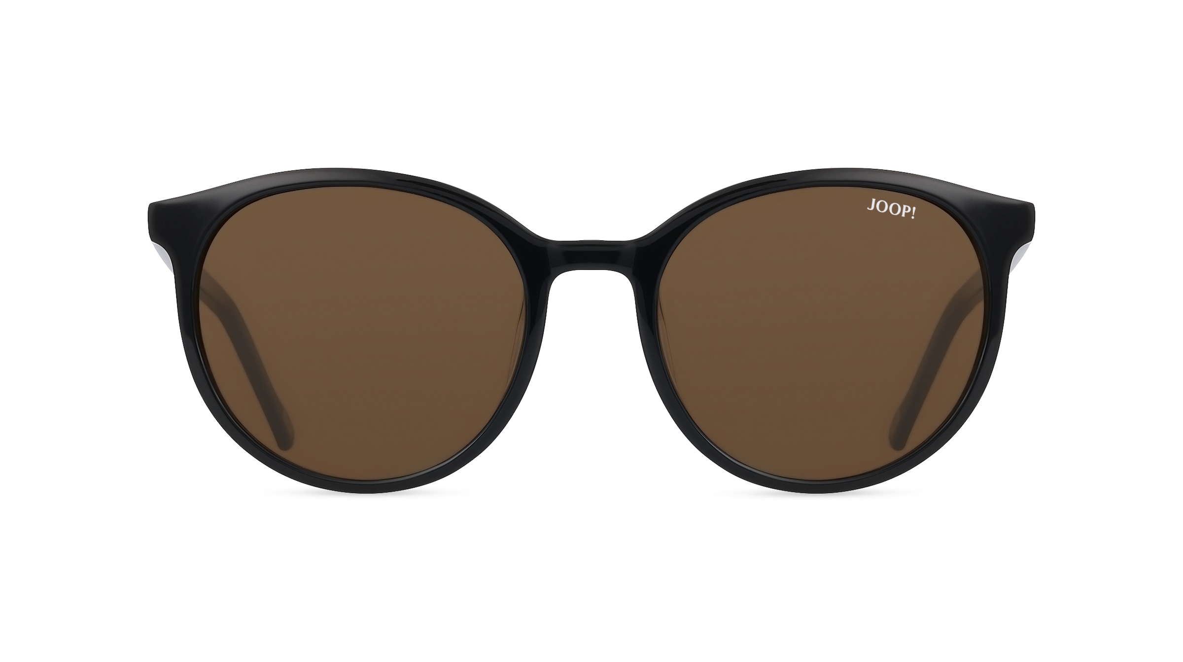 JOOP! JP 7100 Damen-Sonnenbrille Vollrand Panto Kunststoff-Gestell, schwarz