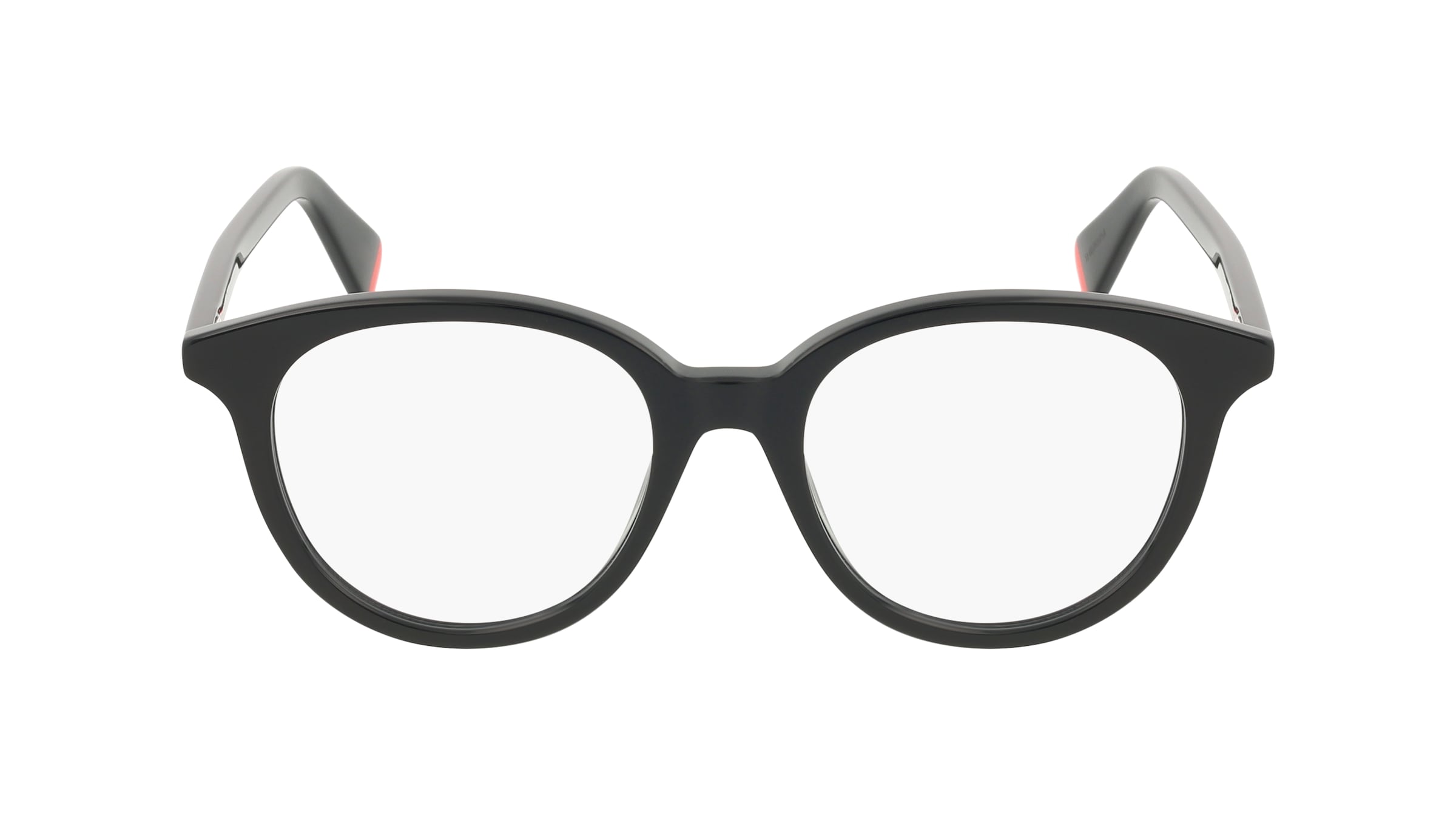 Kenzo KZ50179I AKA Damen-Brille inkl. Gläser Vollrand Rund Acetat-Gestell 50/18/145, schwarz