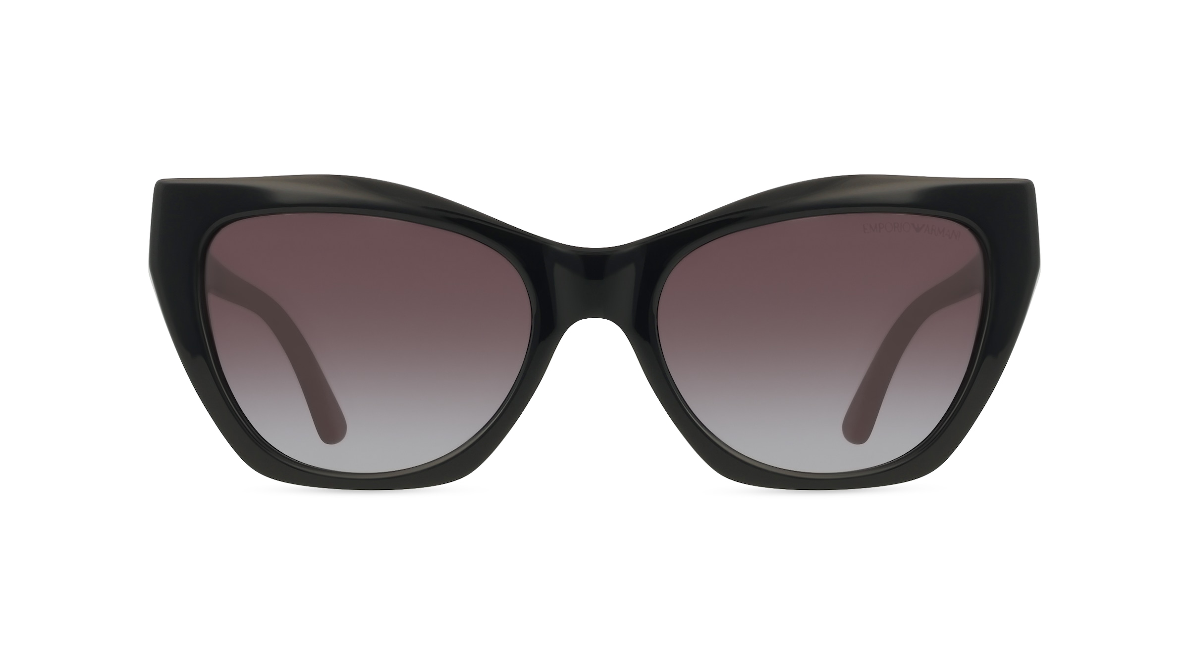 Emporio Armani 0EA4176 Damen-Sonnenbrille Vollrand Cateye Acetat-Gestell, schwarz