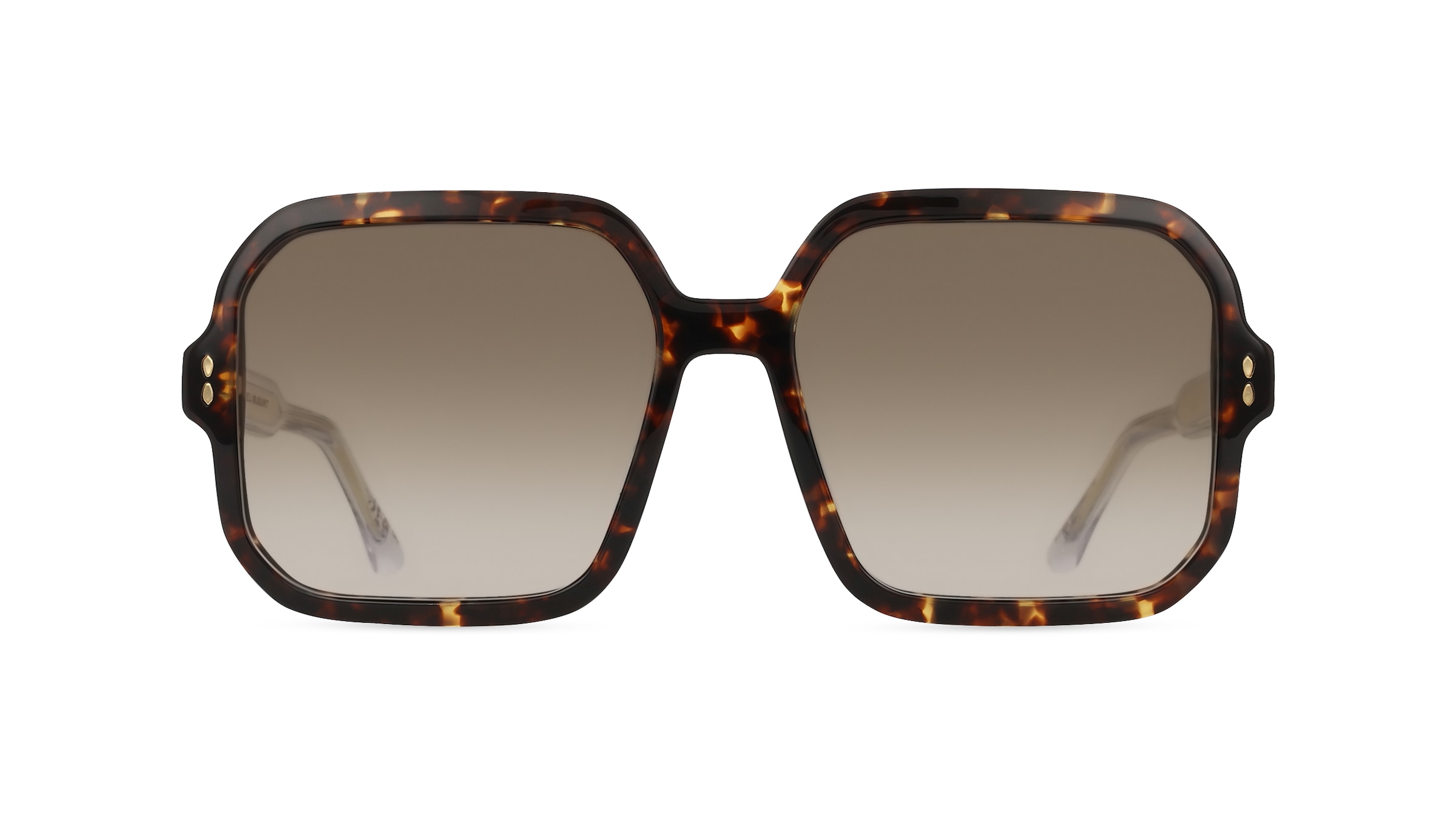 Isabel Marant IM 0163/S Damen-Sonnenbrille Vollrand Eckig Acetat-Gestell, braun