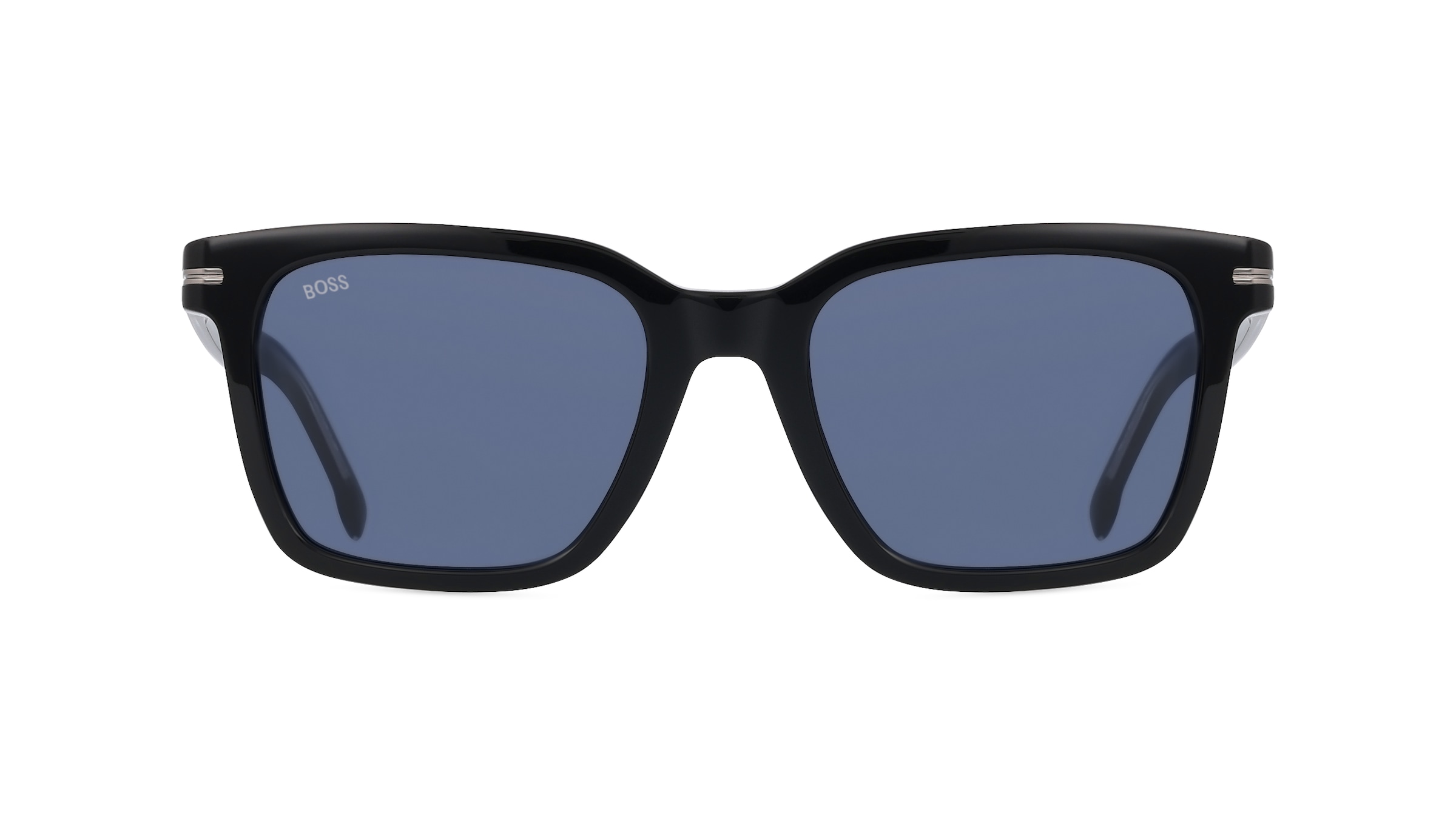 Boss 1540/F/SK Herren-Sonnenbrille Vollrand Eckig Acetat-Gestell, grau