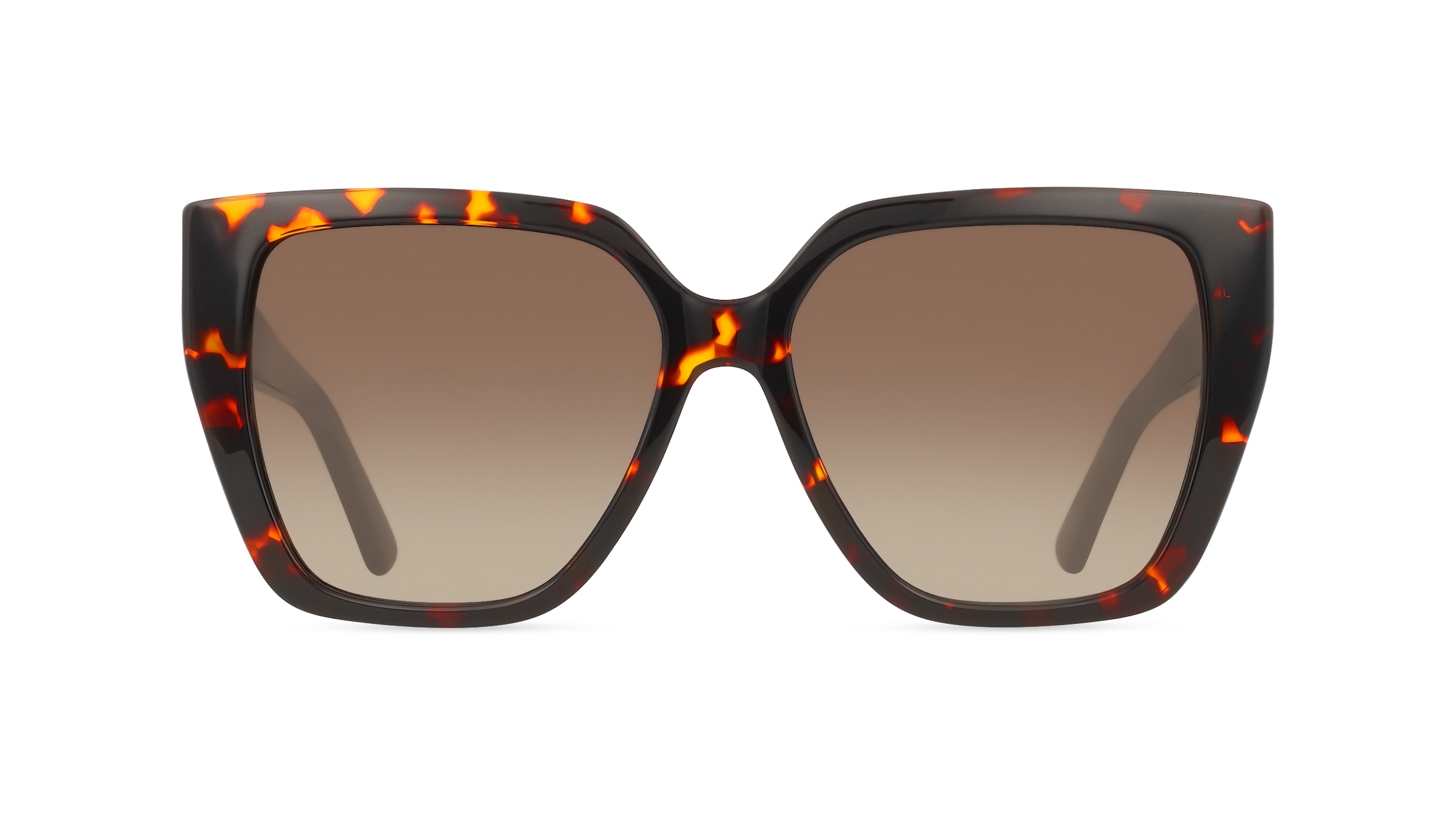 Moschino MOL088/S Damen-Sonnenbrille Vollrand Eckig Acetat-Gestell, Havanna