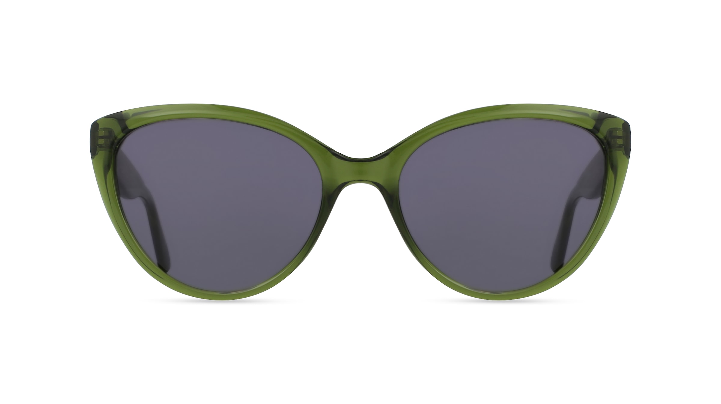 Fielmann OU 008 SUN CL Damen-Sonnenbrille Vollrand Butterfly Propionat-Gestell, grün