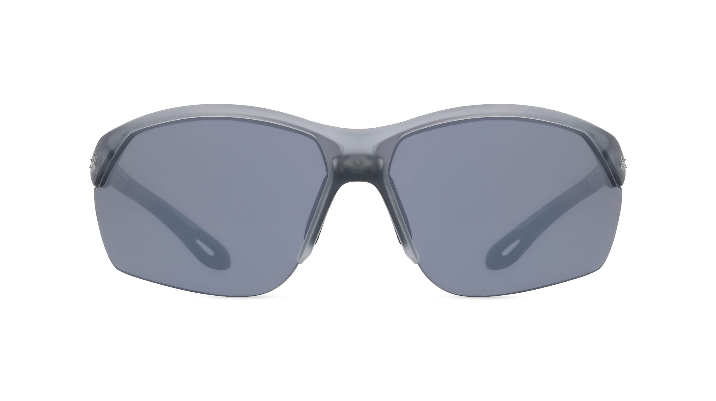 Under Armour UA COMPETE Herren-Sonnenbrille Vollrand Eckig Kunststoff-Gestell, grau