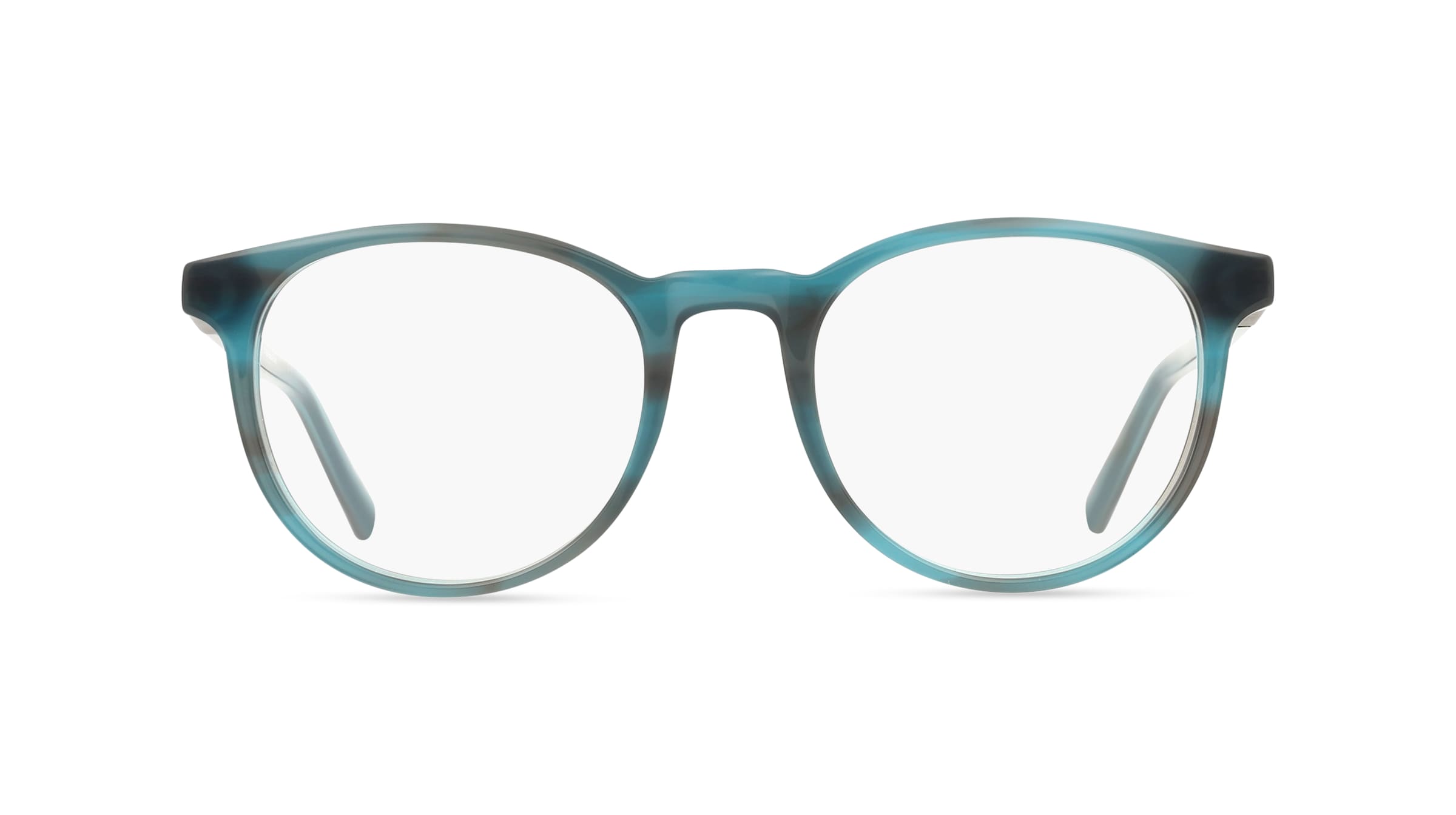 Timberland TB50071 Herren-Brille inkl. Gläser Vollrand Rund Acetat-Gestell 51/20/150, Blau