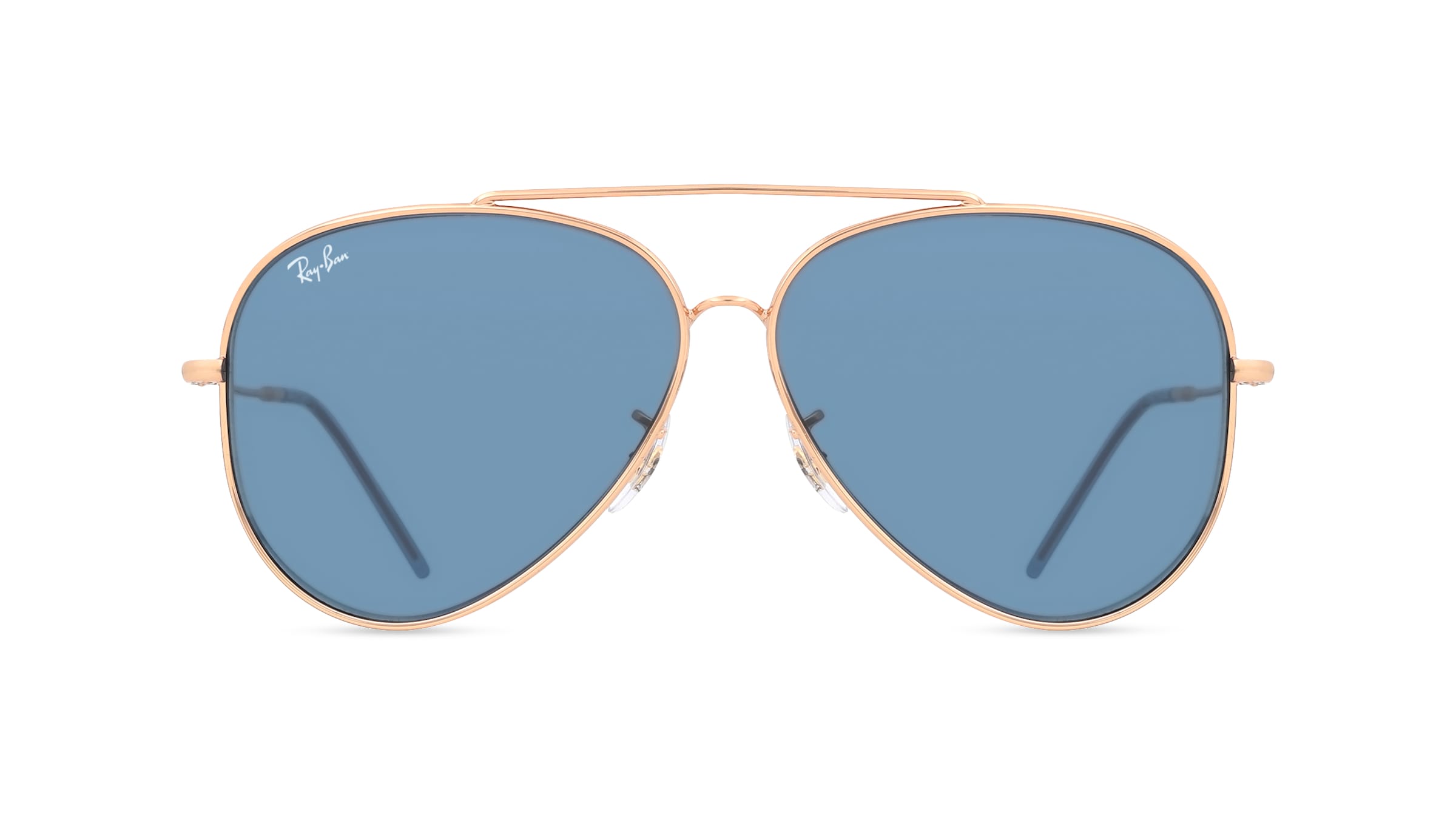 Ray-Ban RBR0101S AVIATOR REVERSE Damen-Sonnenbrille Vollrand Pilot Metall-Gestell, gold