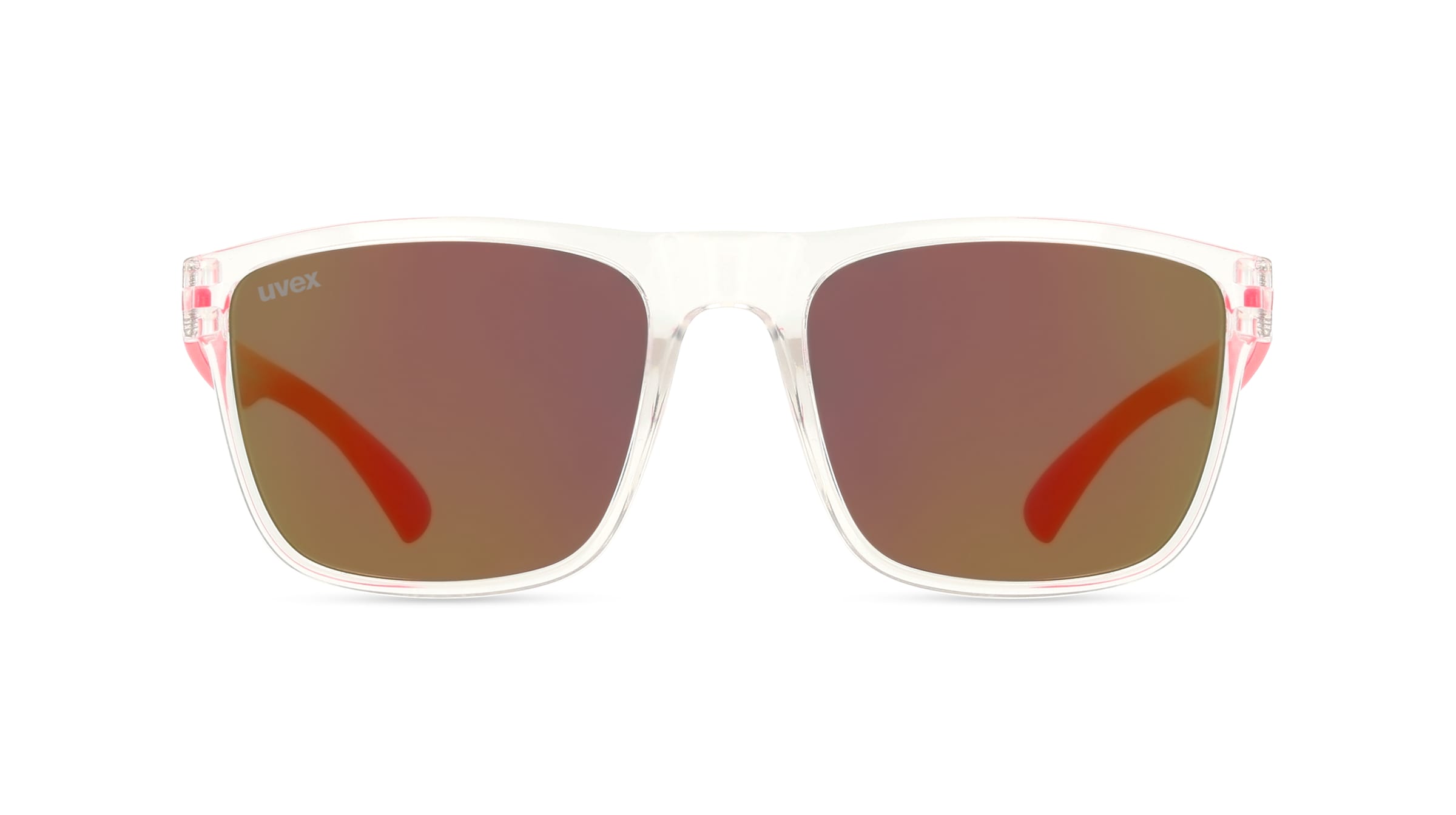 Uvex Sports S533077 rookie Unisex-Sonnenbrille Vollrand Eckig Kunststoff-Gestell, transparent
