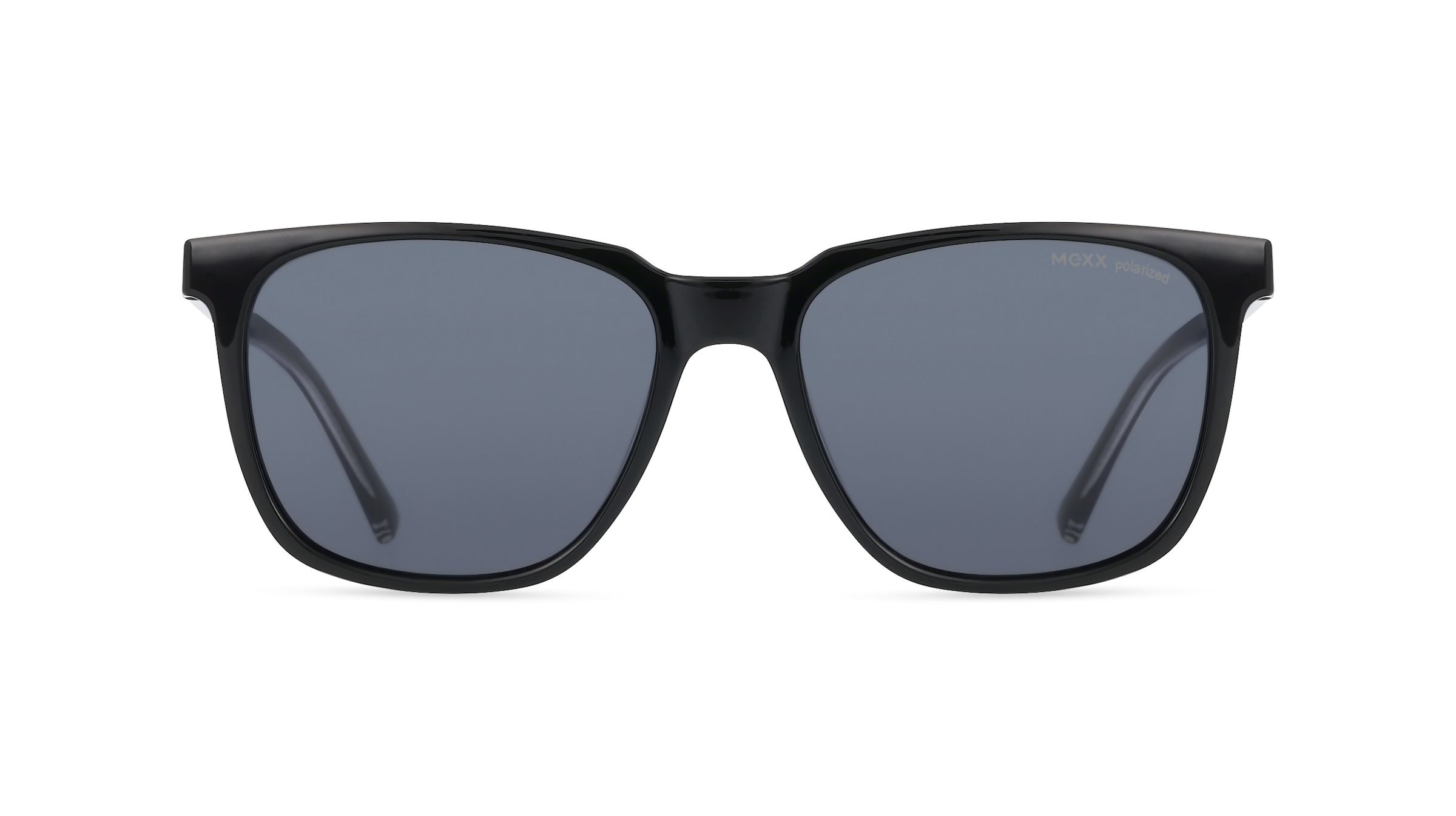 Mexx Eyes 6536 Herren-Sonnenbrille Vollrand Eckig Kunststoff-Gestell, schwarz