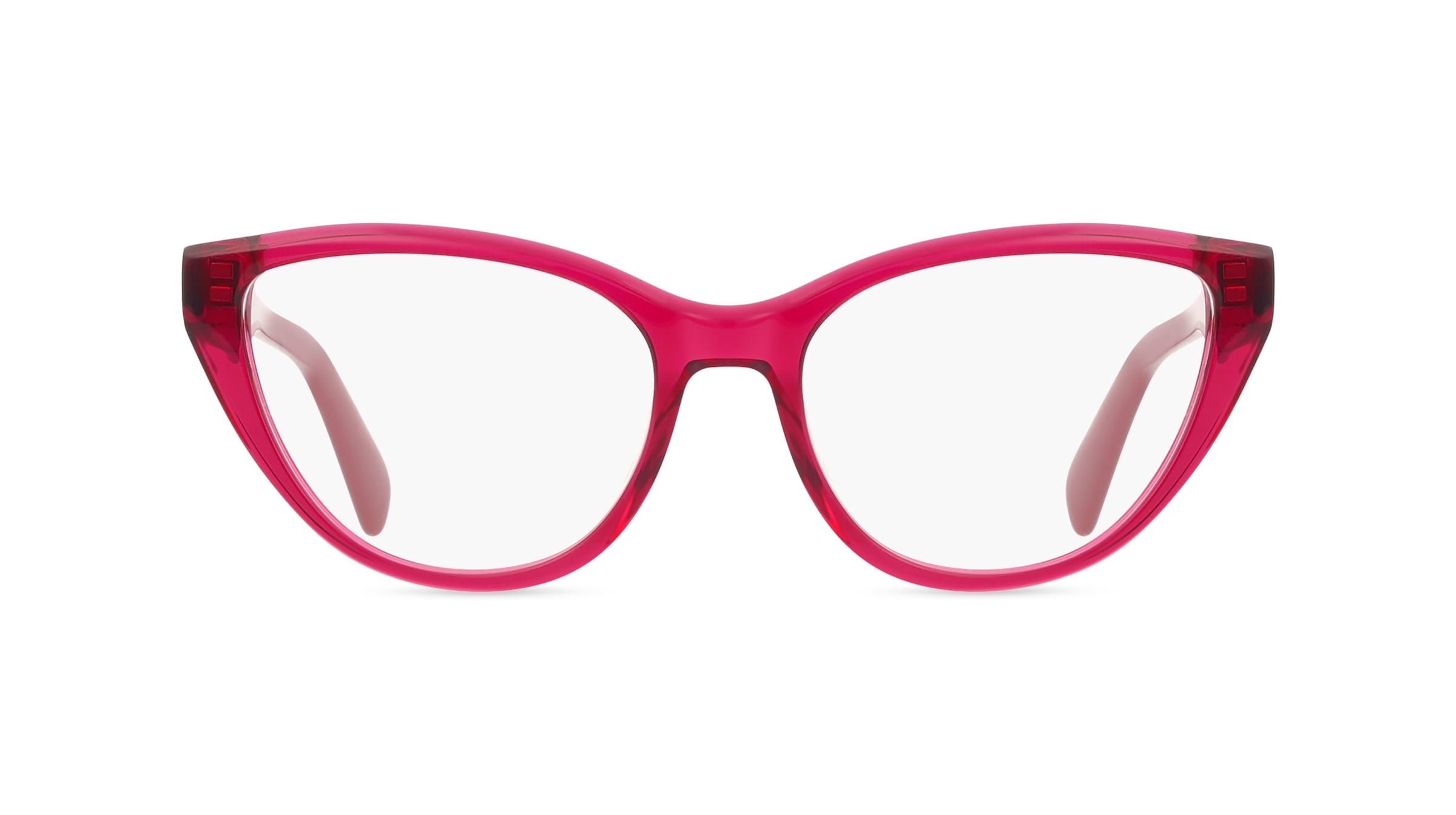 Liu Jo LJ2824 Damen-Brille inkl. Gläser Vollrand Butterfly Acetat-Gestell 54mm/17mm/140mm, pink