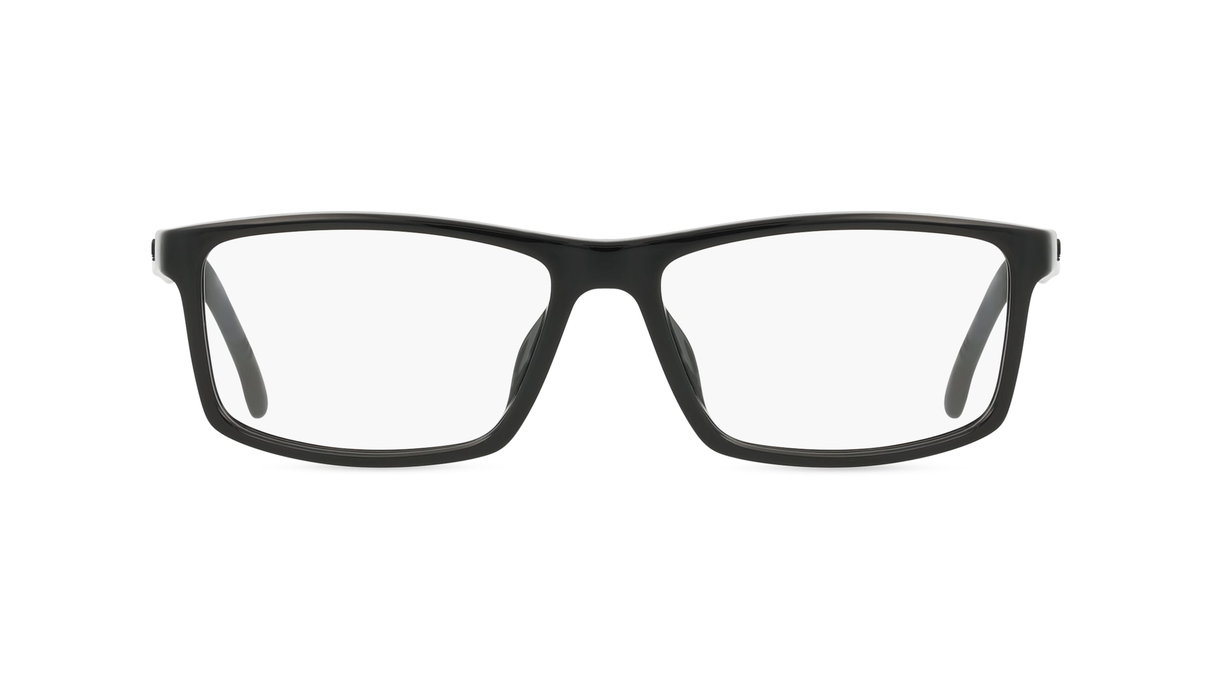 Carrera 8872 Herren-Brille inkl. Gläser Vollrand Eckig Kunststoff-Gestell 55mm/16mm/145mm, schwarz