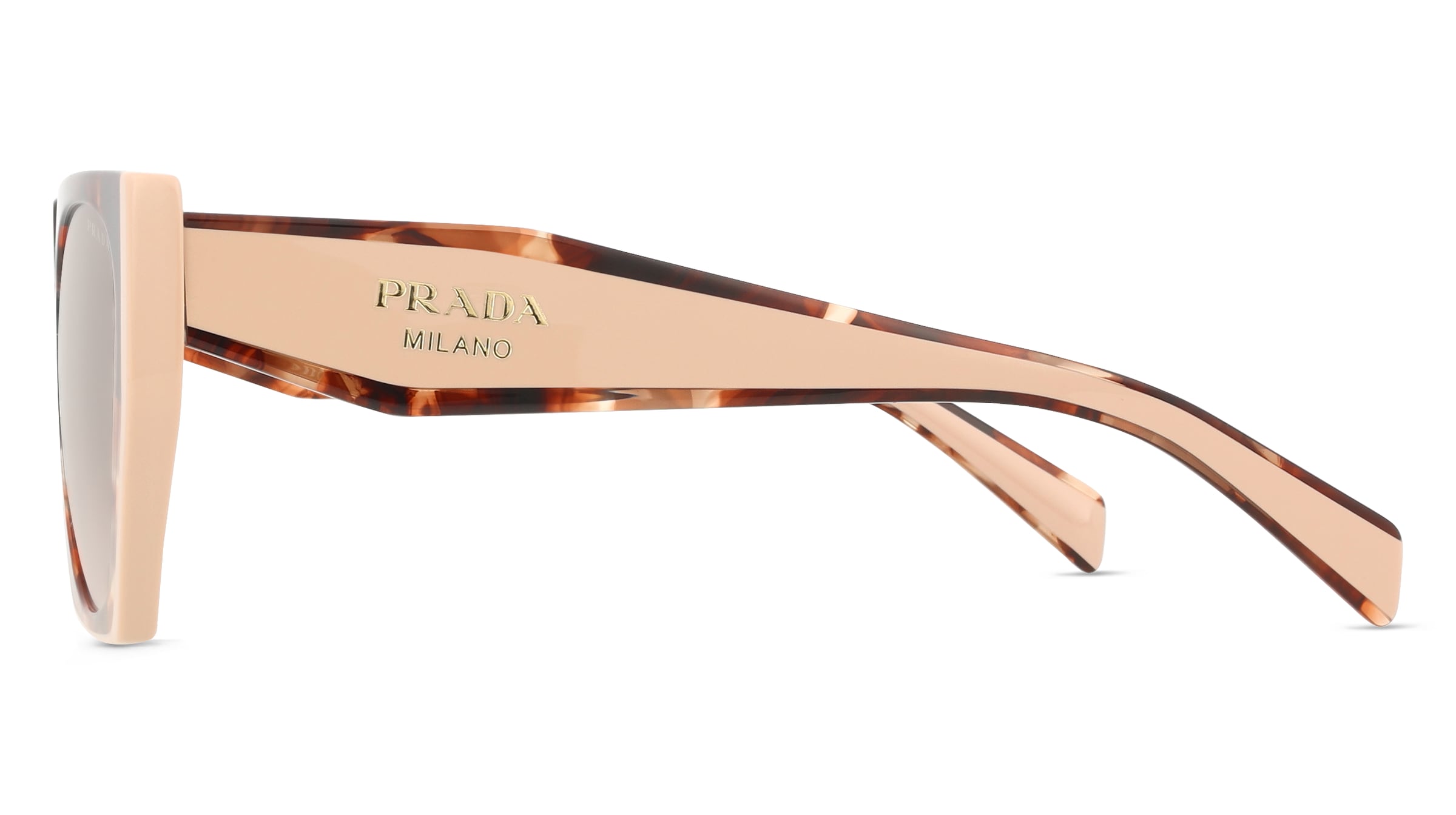 Thumbnail - Prada PR15WS Damen-Sonnenbrille Vollrand Eckig Acetat-Gestell, Braun