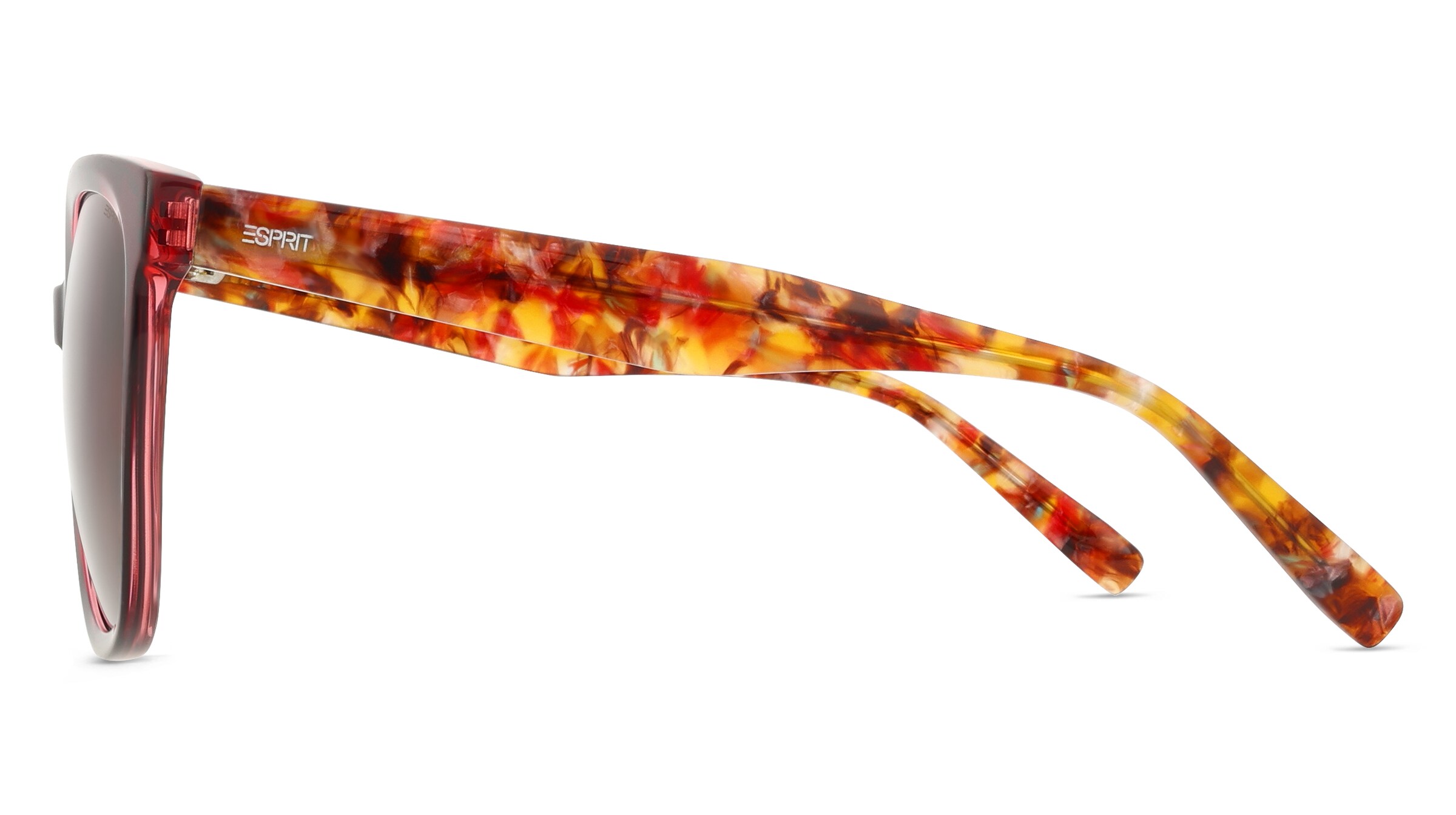 Thumbnail - Esprit 40119 Damen-Sonnenbrille Vollrand Quadratisch Acetat-Gestell, braun