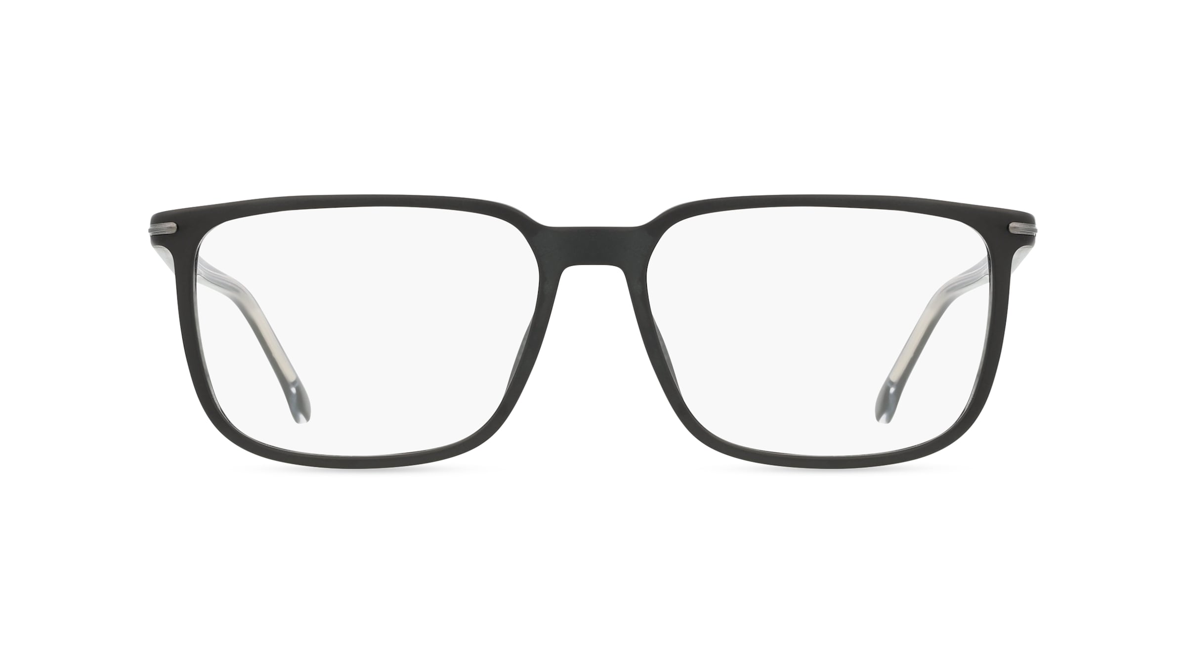 Carrera 326 Herren-Brille inkl. Gläser Vollrand Eckig Acetat-Gestell 57mm/16mm/150mm, schwarz