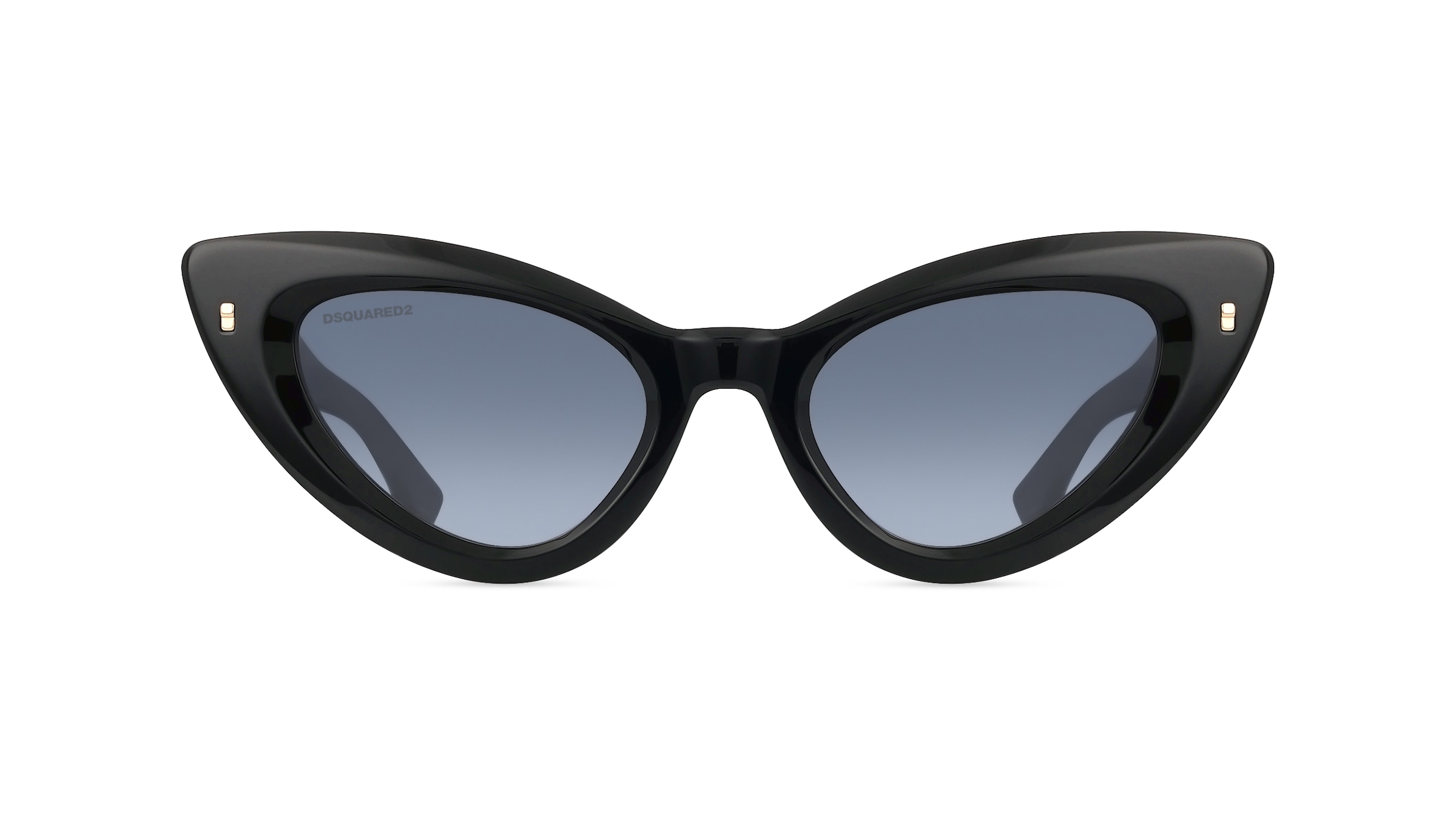 Dsquared2 D2 0092/S Damen-Sonnenbrille Vollrand Butterfly Acetat-Gestell, schwarz