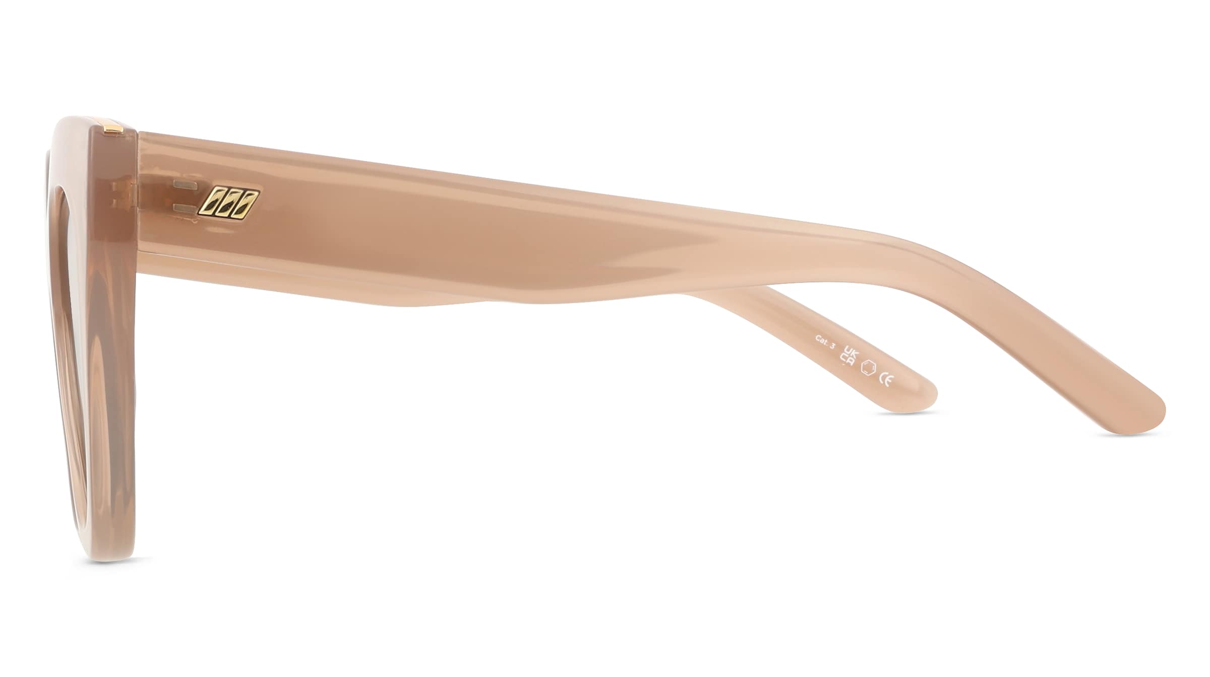 Thumbnail - Le Specs LSP2552178 Damen-Sonnenbrille Vollrand Cat Eye Kunststoff-Gestell, gelb