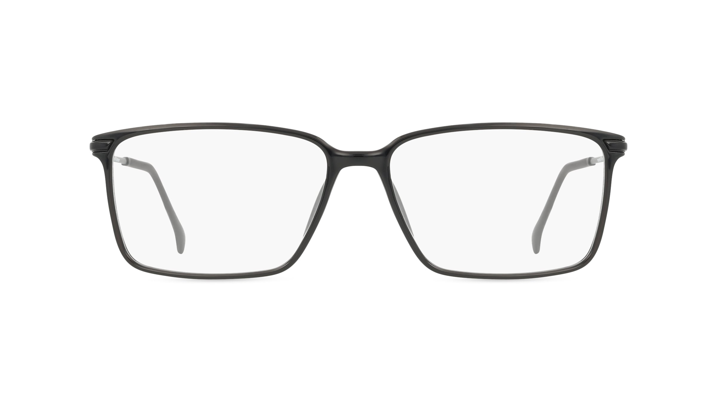 Fielmann COMFORT 123 FLEX CL Herren-Brille inkl. Gläser Vollrand Eckig TR90-Gestell 54mm/14mm/140mm, schwarz