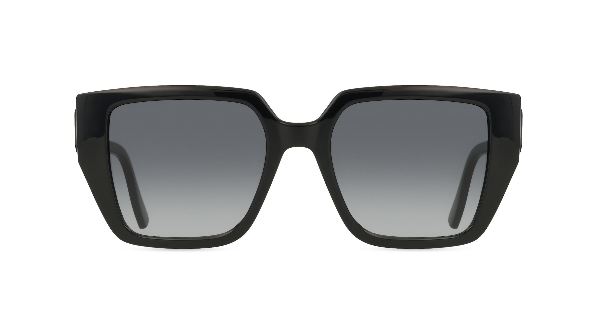 Karl Lagerfeld KL6098S Unisex-Sonnenbrille Vollrand Eckig Kunststoff-Gestell, schwarz