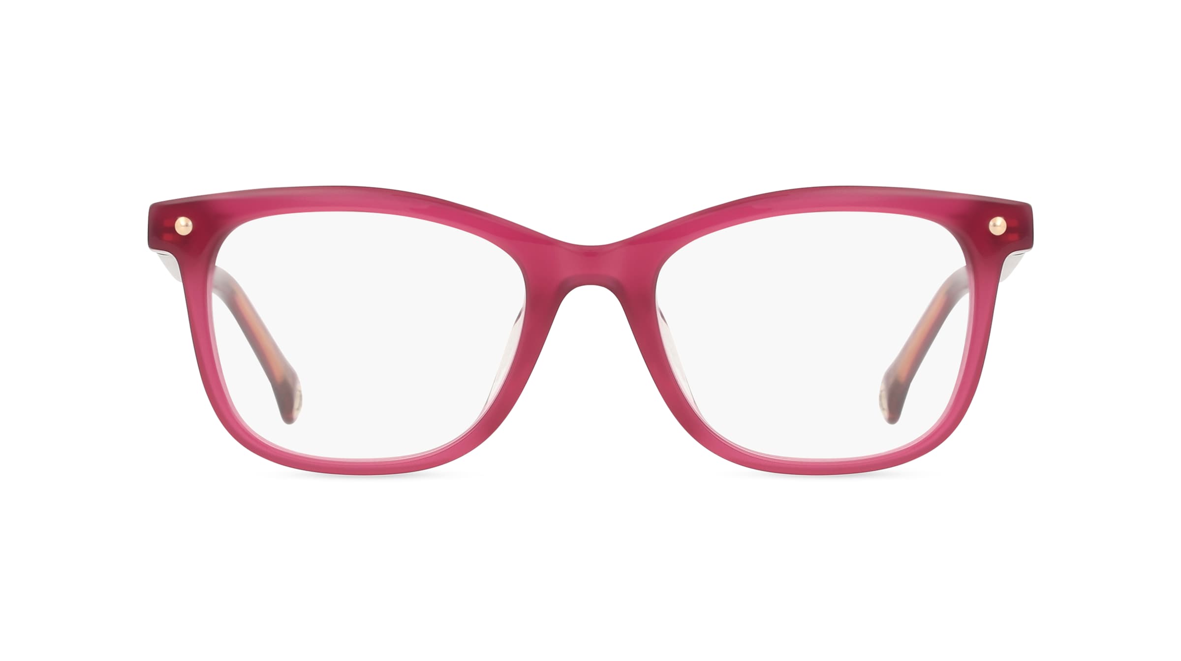 Carolina Herrera 0084/G Damen-Brille inkl. Gläser Vollrand Eckig Acetat-Gestell 50mm/18mm/145mm, Rot