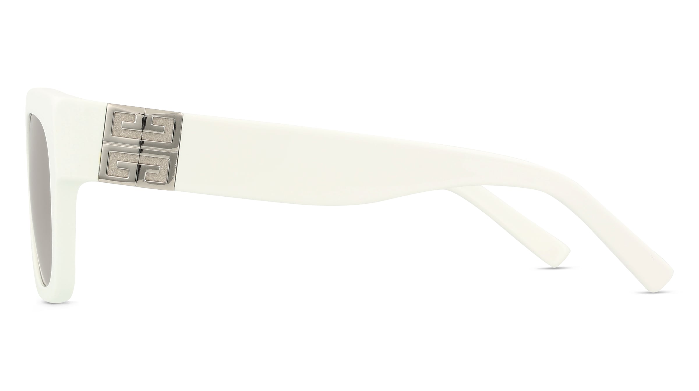 Thumbnail - Givenchy GV40072I Unisex-Sonnenbrille Vollrand Quadratisch Kunststoff-Gestell, weiß