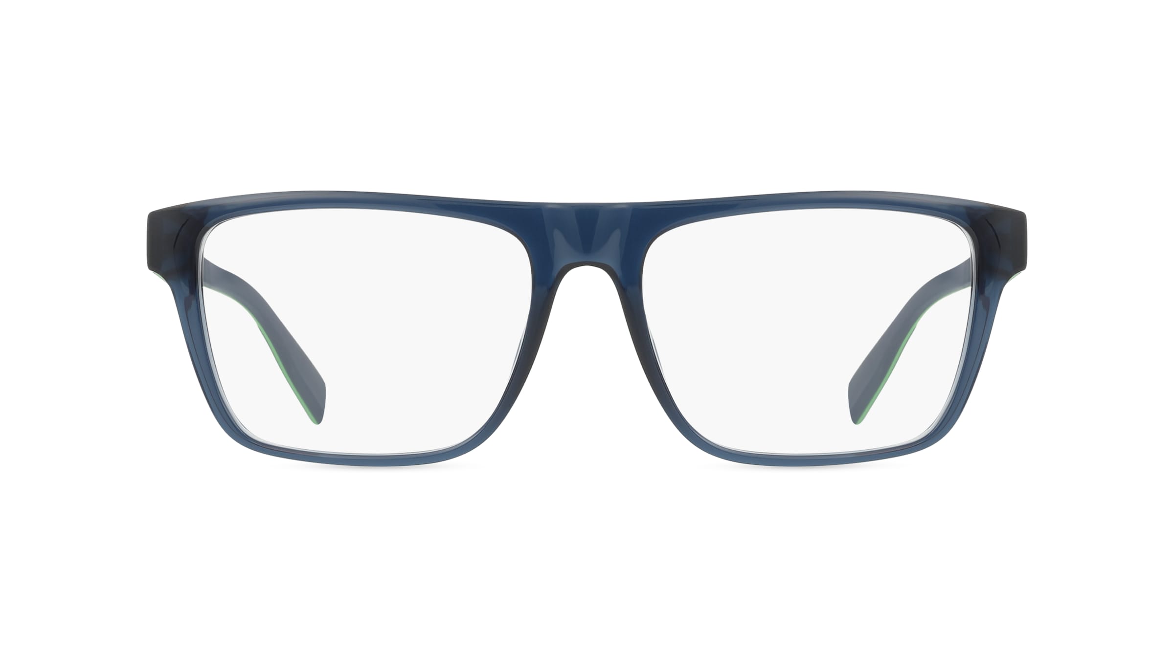 Lacoste L2951 Herren-Brille inkl. Gläser Vollrand Eckig Propionat-Gestell 55mm/17mm/145mm, blau