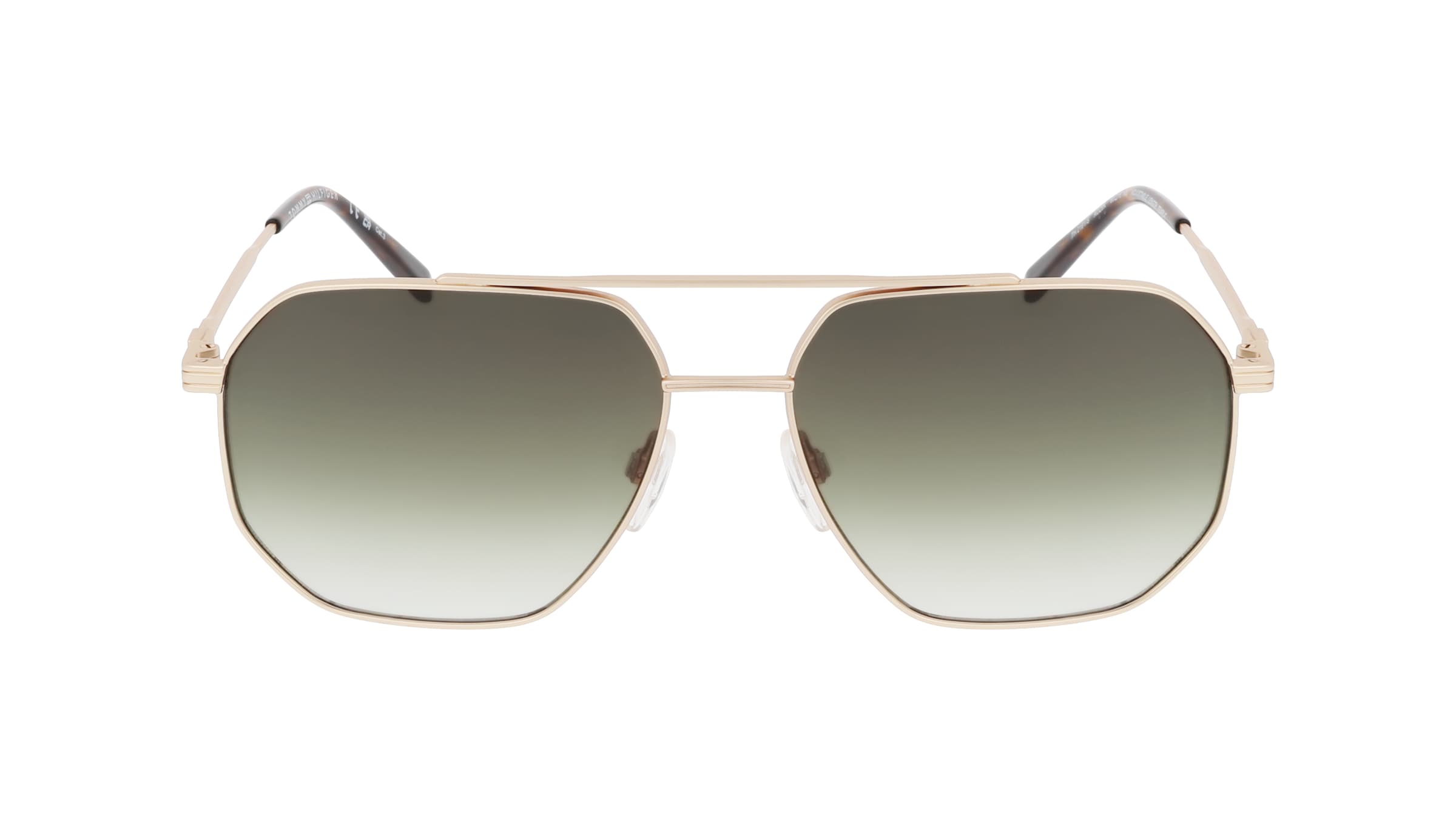 Tommy Hilfiger TH 2191/S Herren-Sonnenbrille Vollrand Eckig Edelstahl-Gestell, Gold