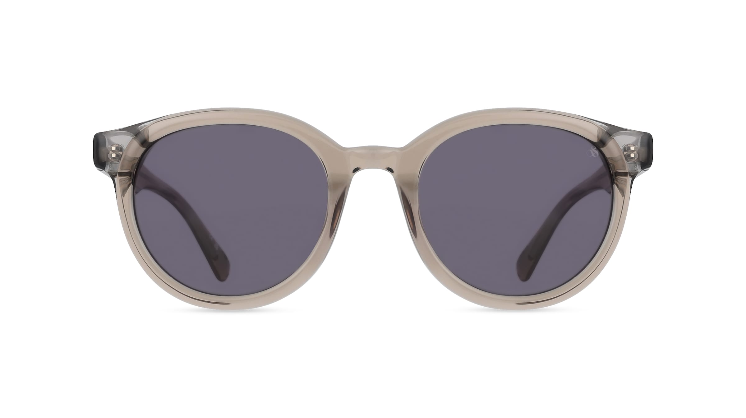 Scotch & Soda SS 8016 Unisex-Sonnenbrille Vollrand Panto Kunststoff-Gestell, grau