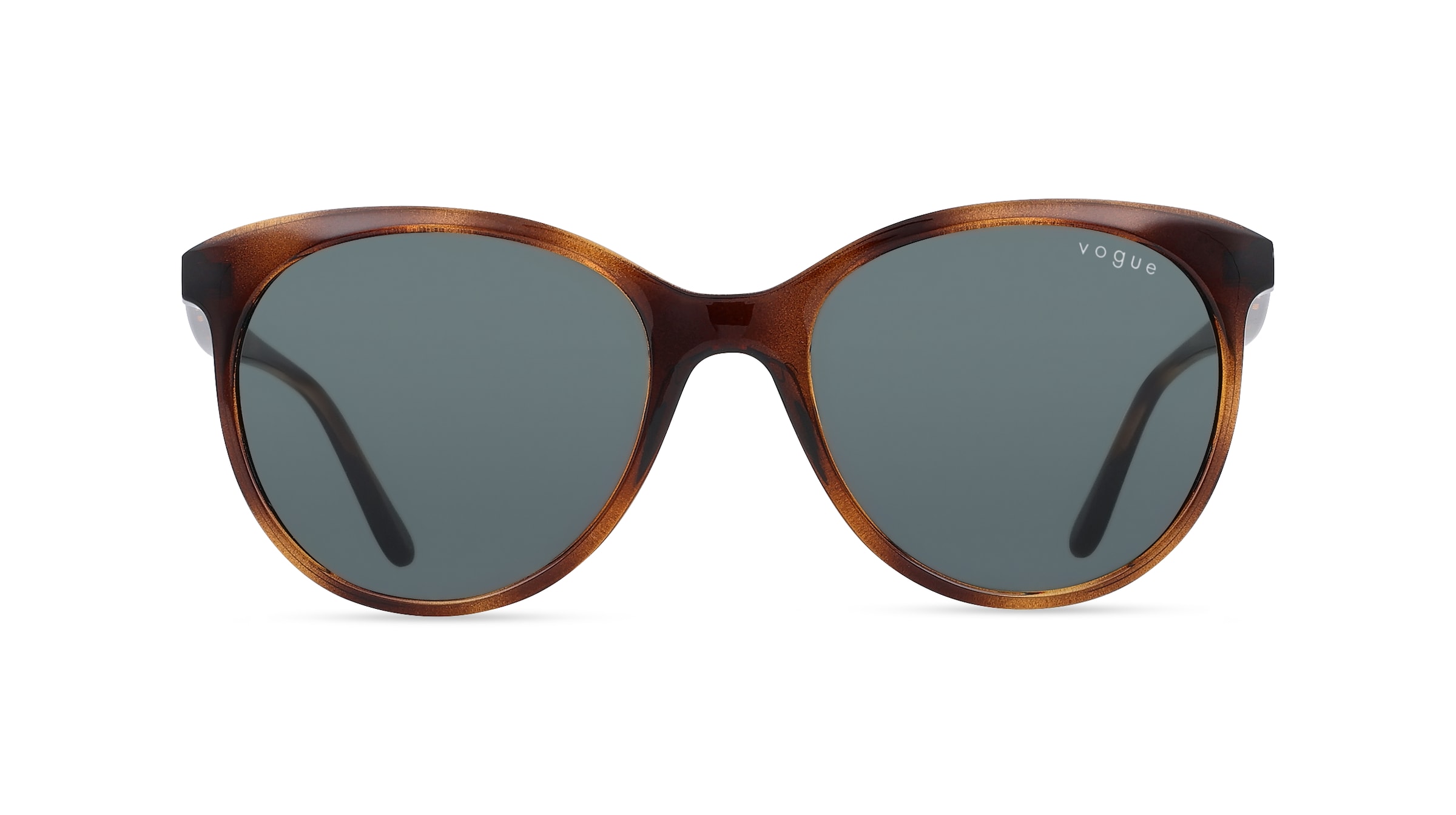 Vogue eyewear VO5453S Damen-Sonnenbrille Vollrand Panto Kunststoff-Gestell, braun