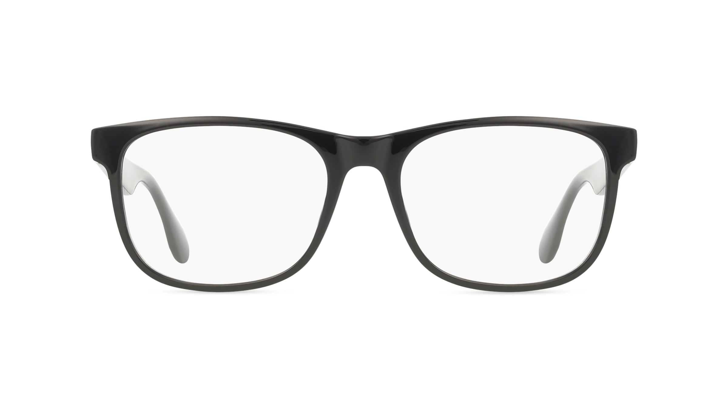 Adidas OR5086 Herren-Brille inkl. Gläser Vollrand Eckig Kunststoff-Gestell 54mm/17mm/145mm, schwarz