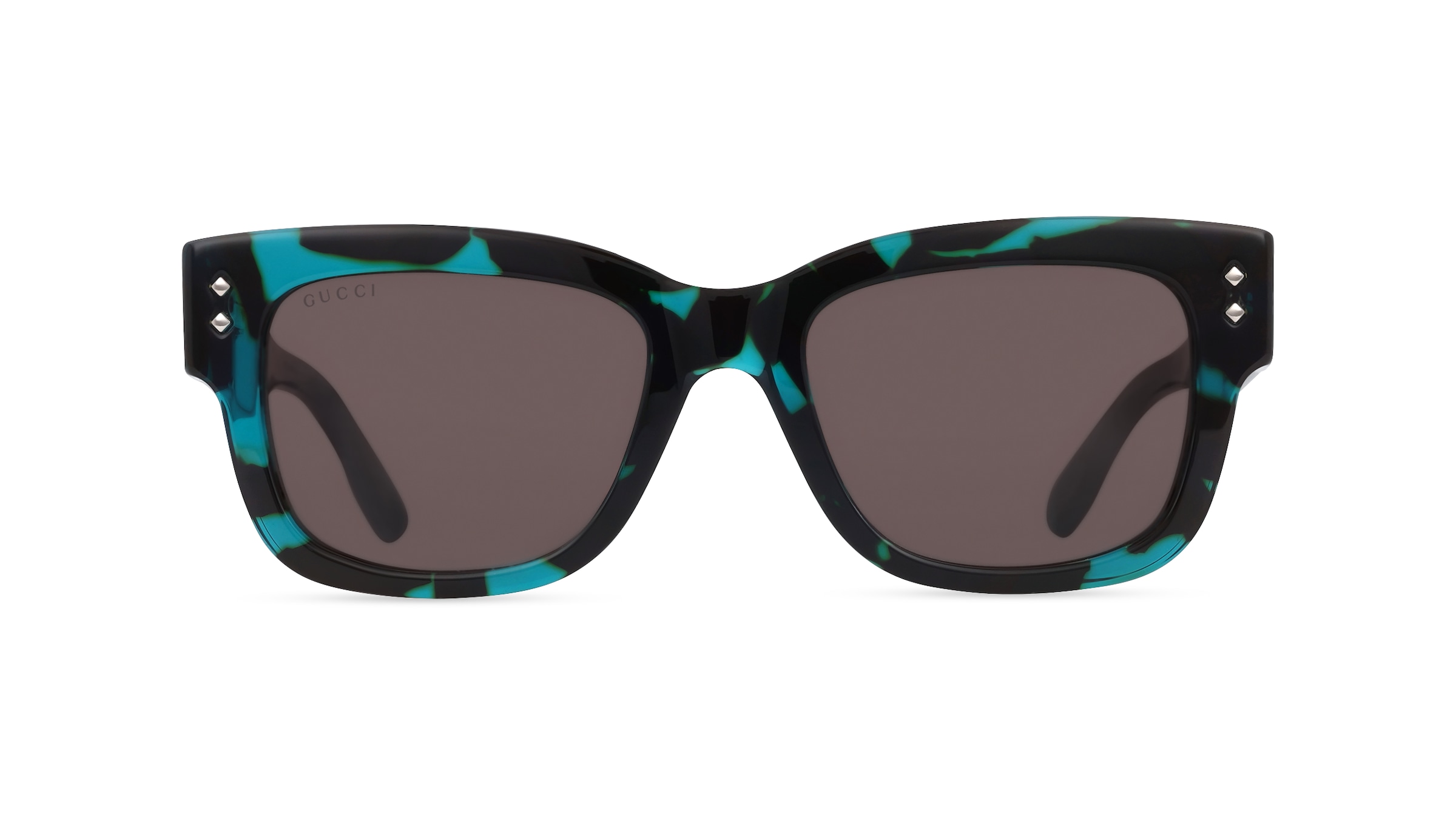 Gucci GG1217S Herren-Sonnenbrille Vollrand Eckig Kunststoff-Gestell, braun