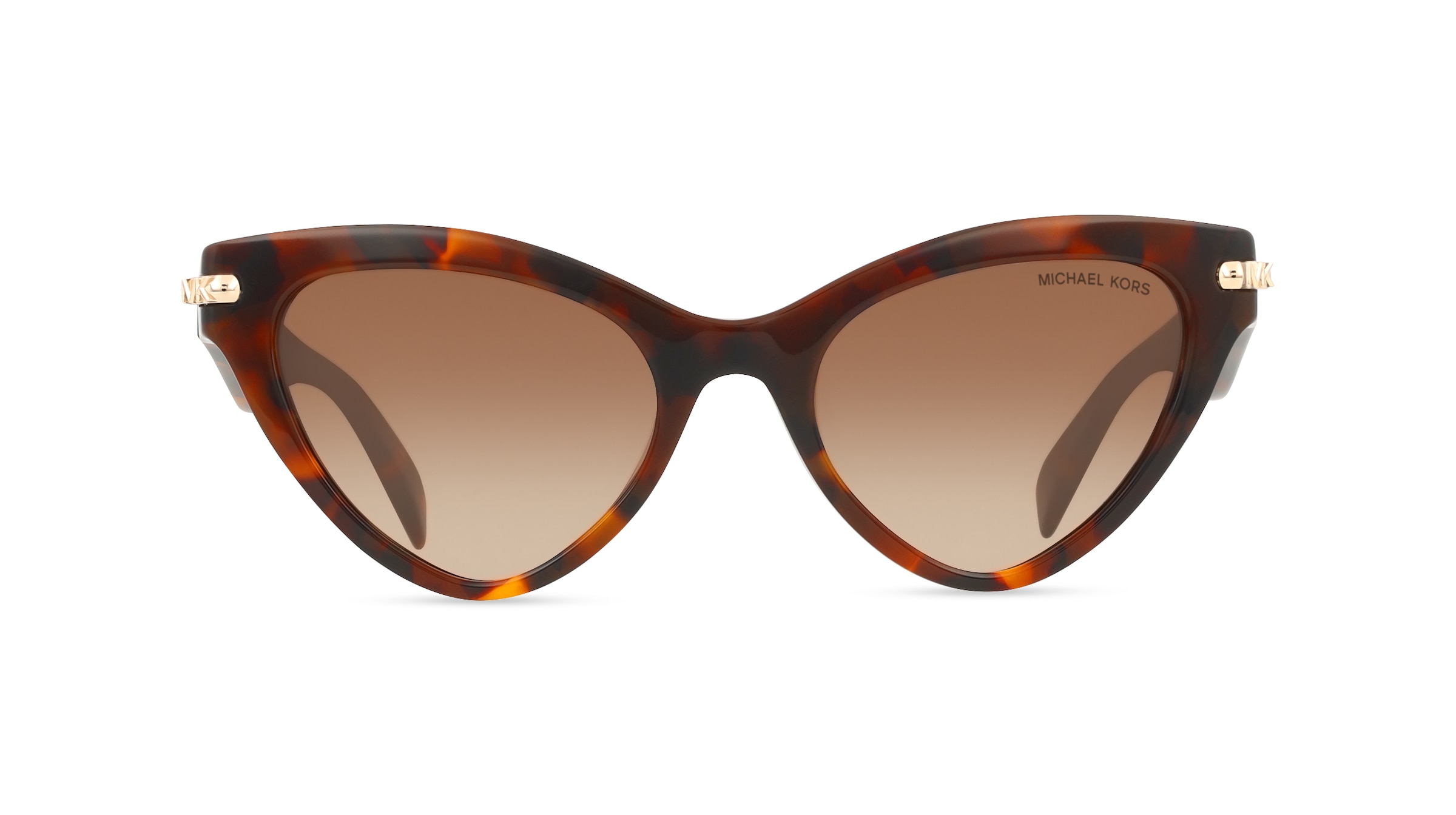 Michael Kors 0MK2259U ROANOKE Damen-Sonnenbrille Vollrand Cat Eye Acetat-Gestell, braun