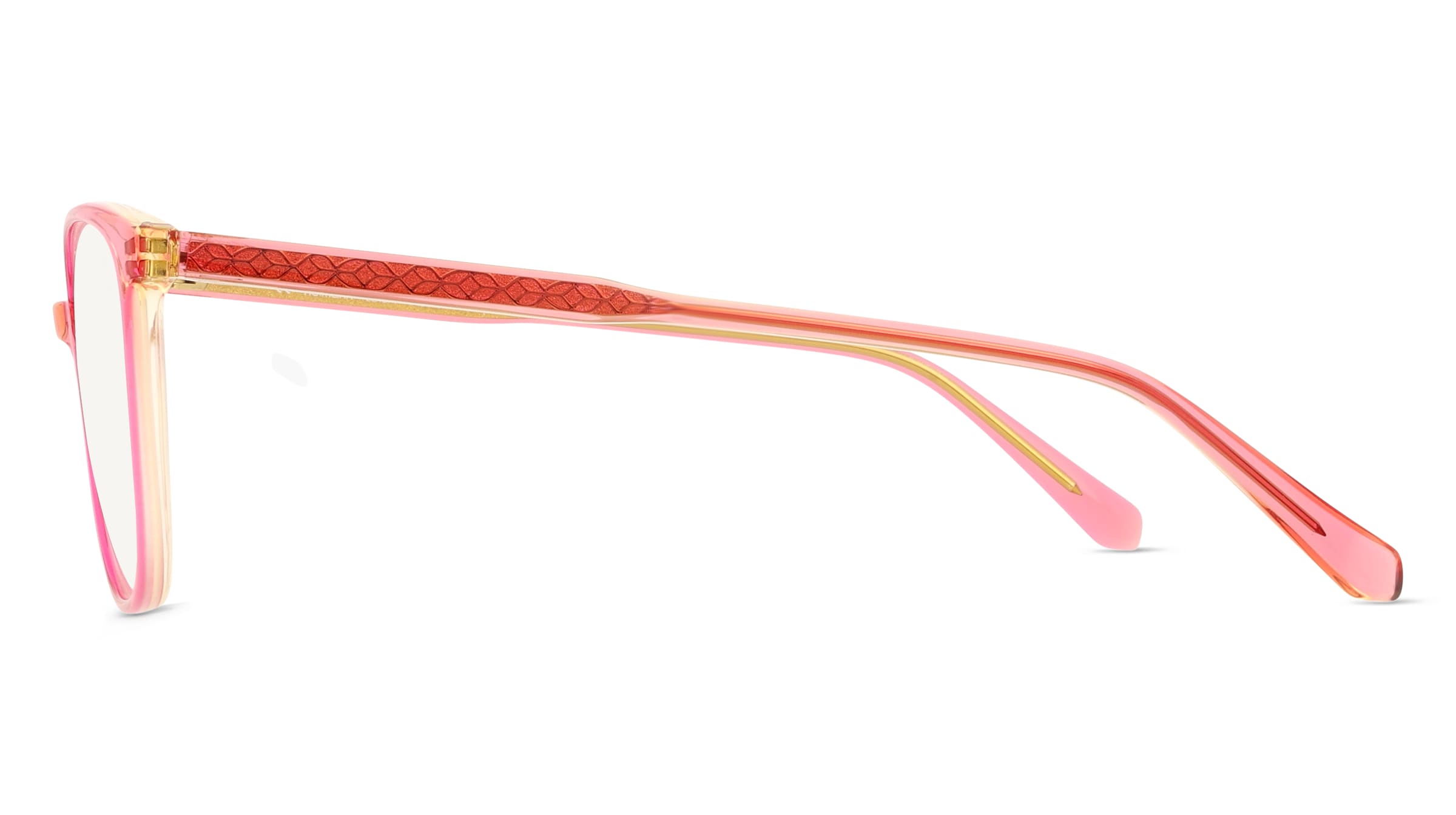 Thumbnail - Fielmann ABC 087 FA LUISA Damen-Brille inkl. Gläser Vollrand Butterfly Acetat-Gestell 53mm/16mm/140mm, pink