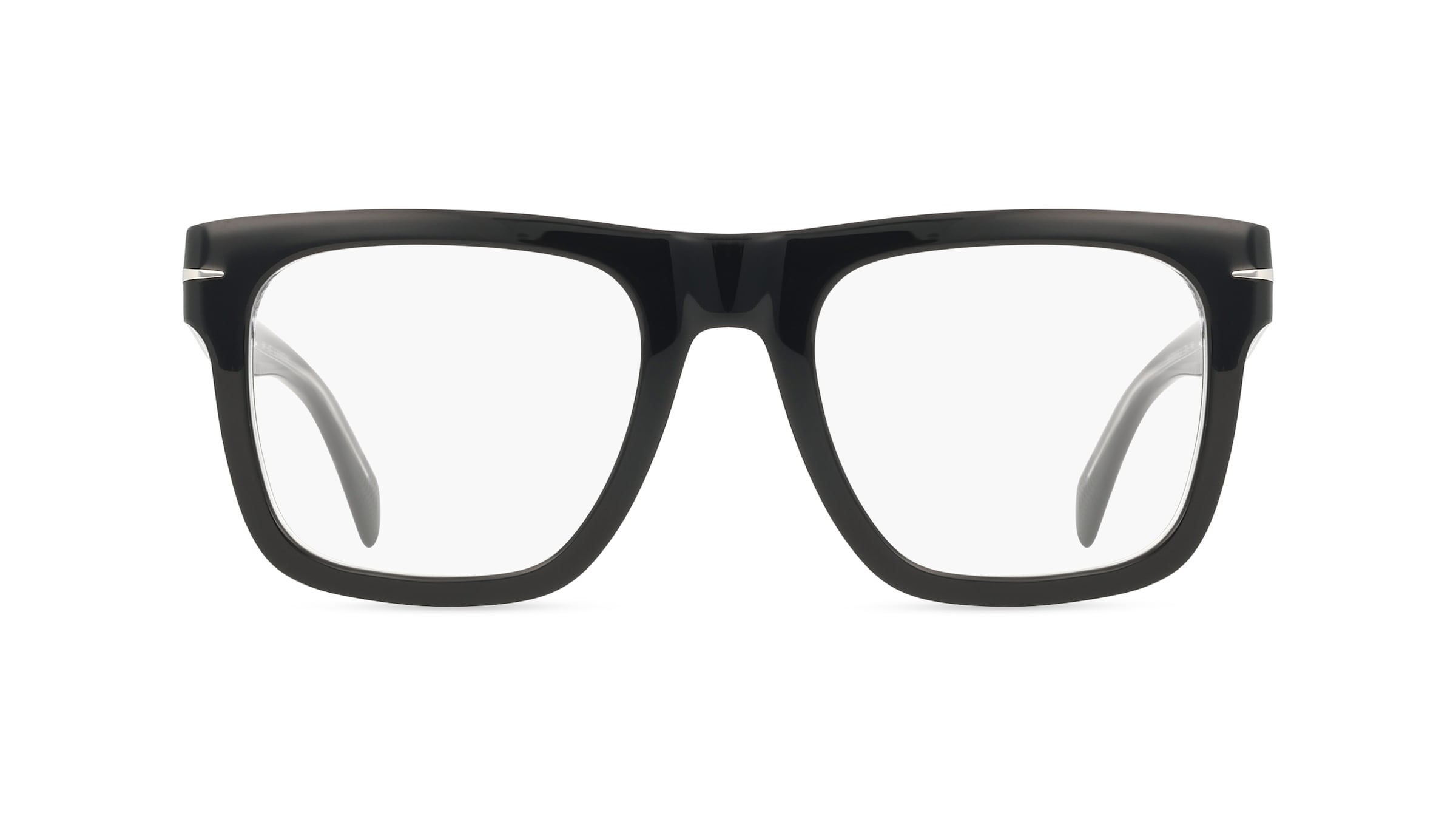 David Beckham DB 7020/FLAT Herren-Brille inkl. Gläser Vollrand Eckig Kunststoff-Gestell 51mm/21mm/145mm