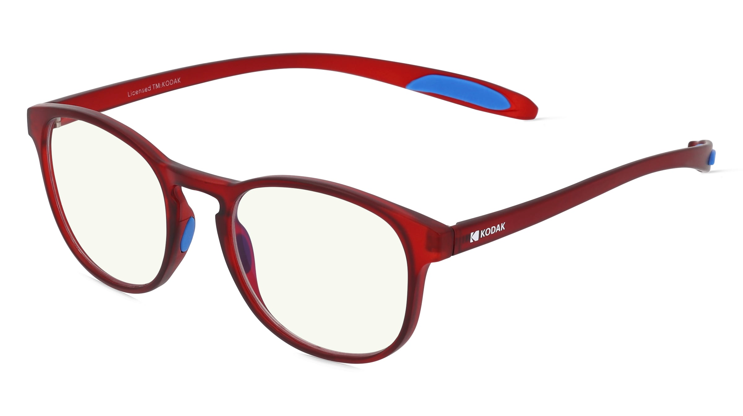 KODAK CF10002 Unisex-Fertiglesebrille Vollrand Panto TR90-Gestell, Pink