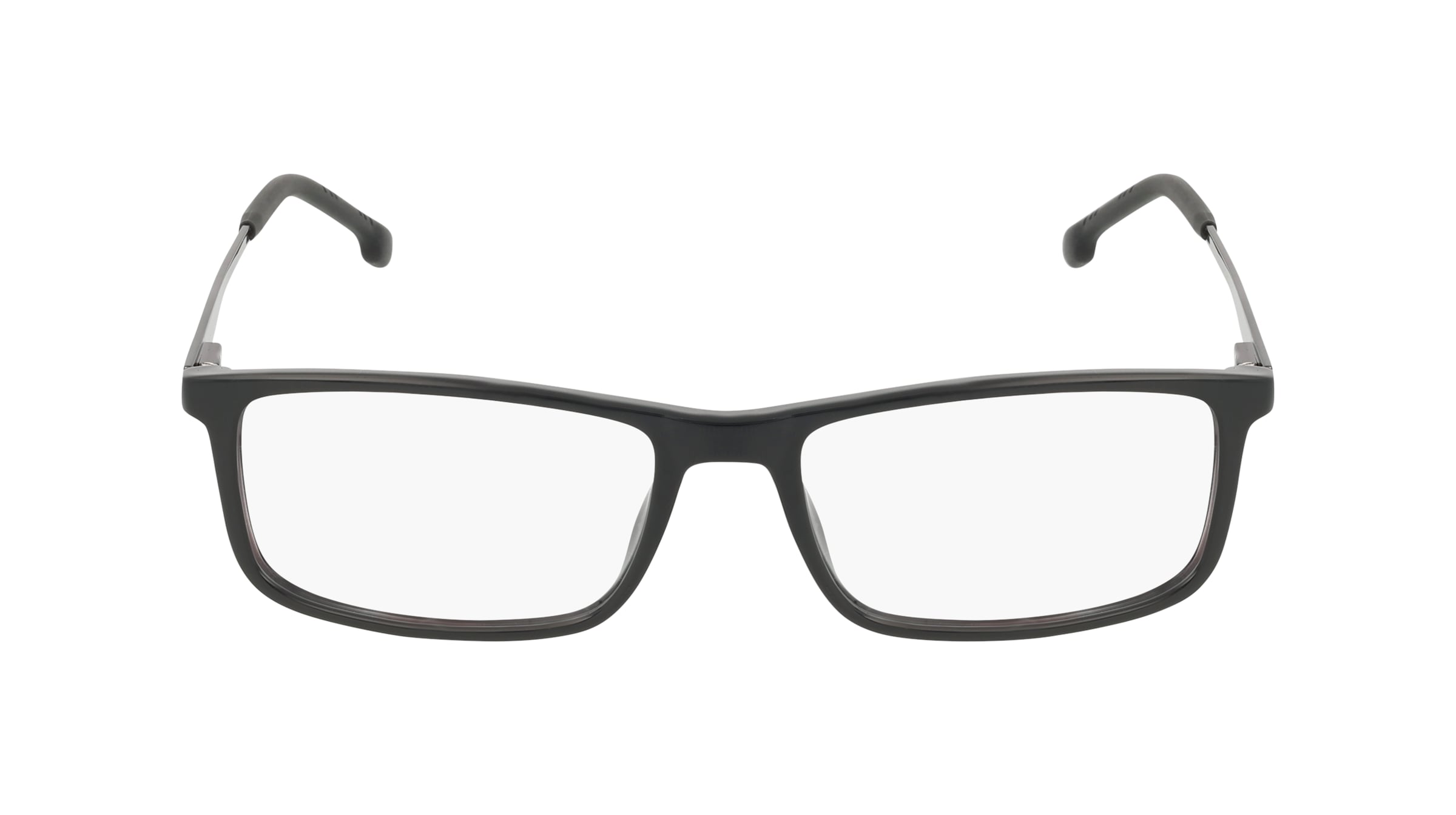 Carrera 8883 Herren-Brille inkl. Gläser Vollrand Eckig Kunststoff-Gestell 54mm/16mm/145mm, schwarz