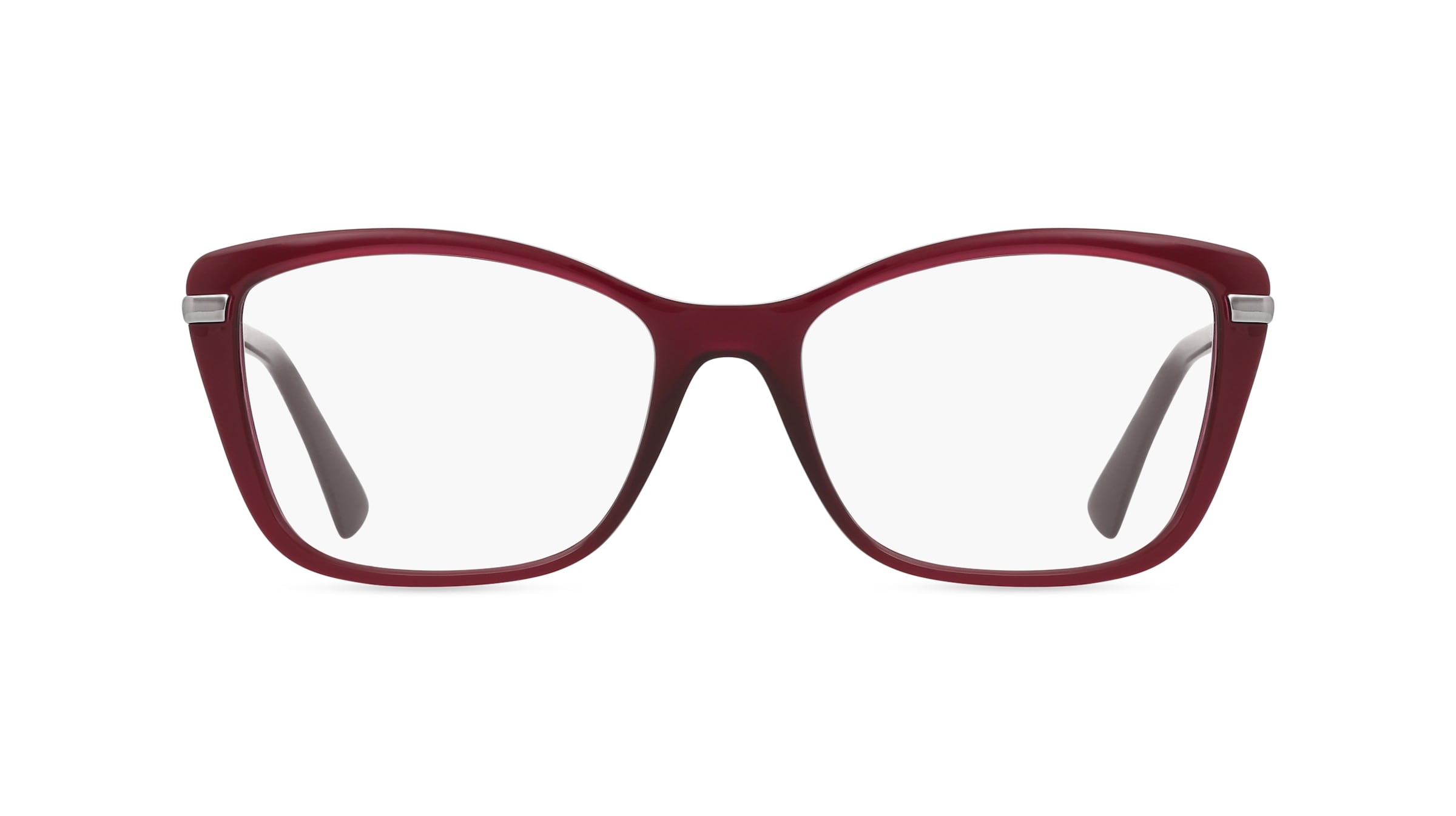 Vogue 0VO5487B Damen-Brille inkl. Gläser Vollrand Butterfly Acetat-Gestell 54mm/17mm/140mm, rot