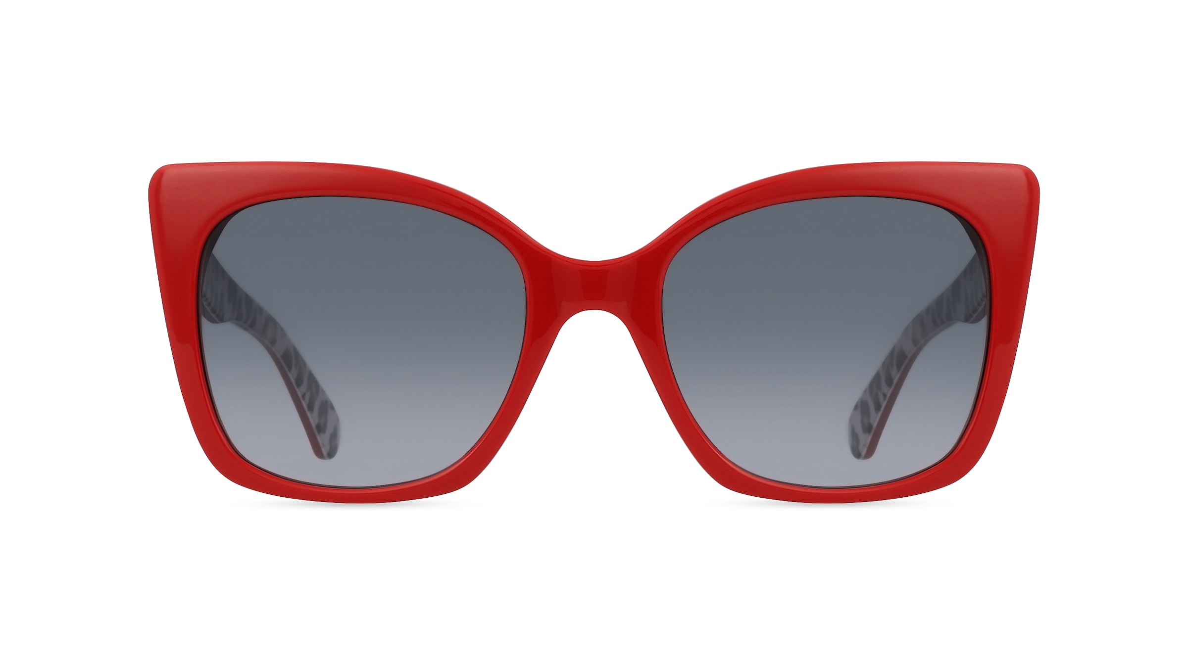 Moschino MOL000/S Damen-Sonnenbrille Vollrand Eckig Acetat-Gestell, rot