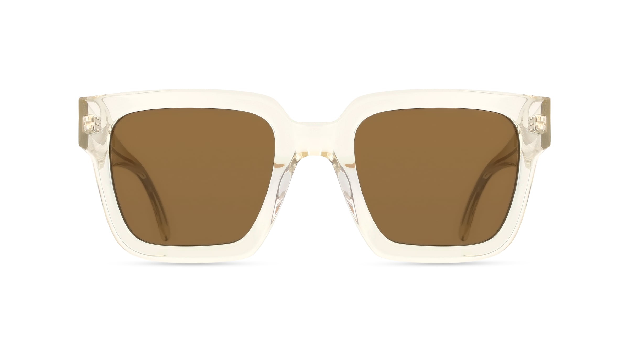 Fielmann MC 622 SUN FA JOY Damen-Sonnenbrille Vollrand Quadratisch Acetat Extrudiert-Gestell, Gelb