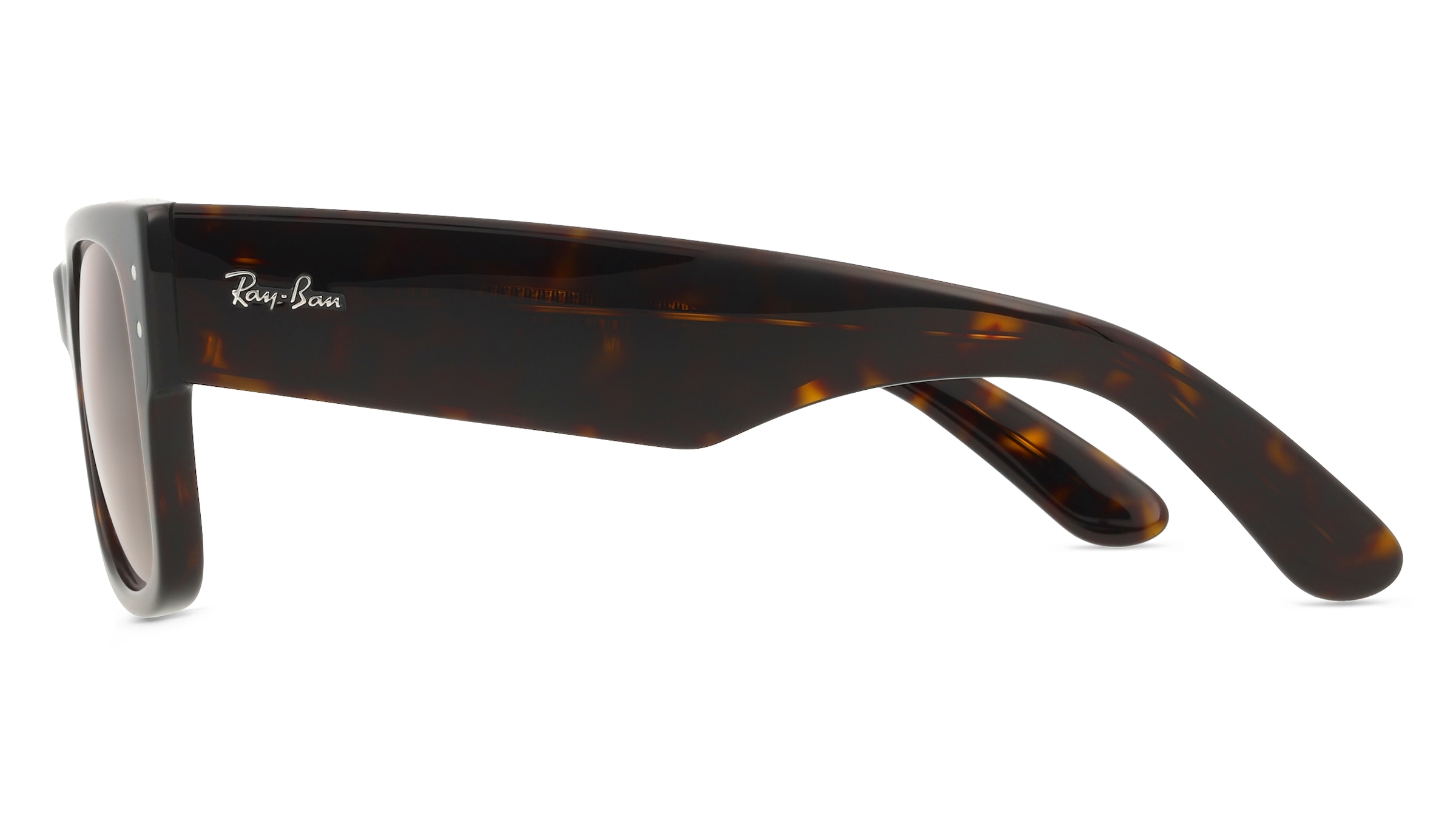 Thumbnail - Ray-Ban RB0840S Damen-Sonnenbrille Vollrand Eckig Kunststoff-Gestell, braun