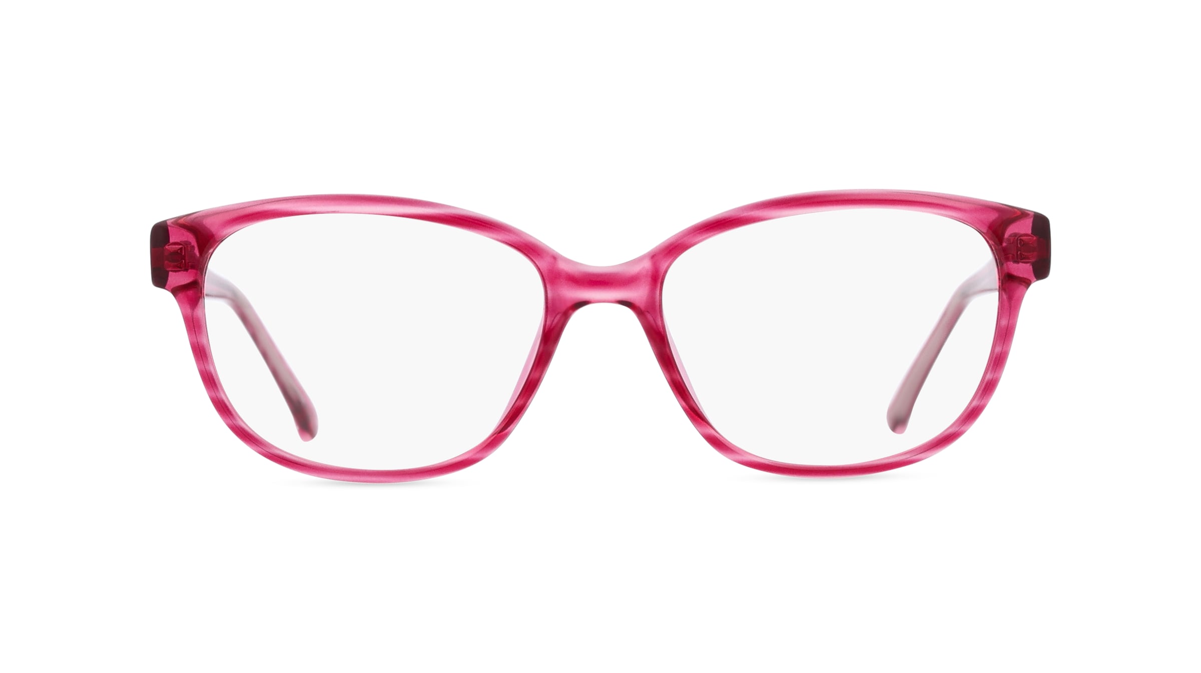 Fielmann MC 607 CL Damen-Brille inkl. Gläser Vollrand Oval Propionat-Gestell 50mm/16mm/135mm, rot