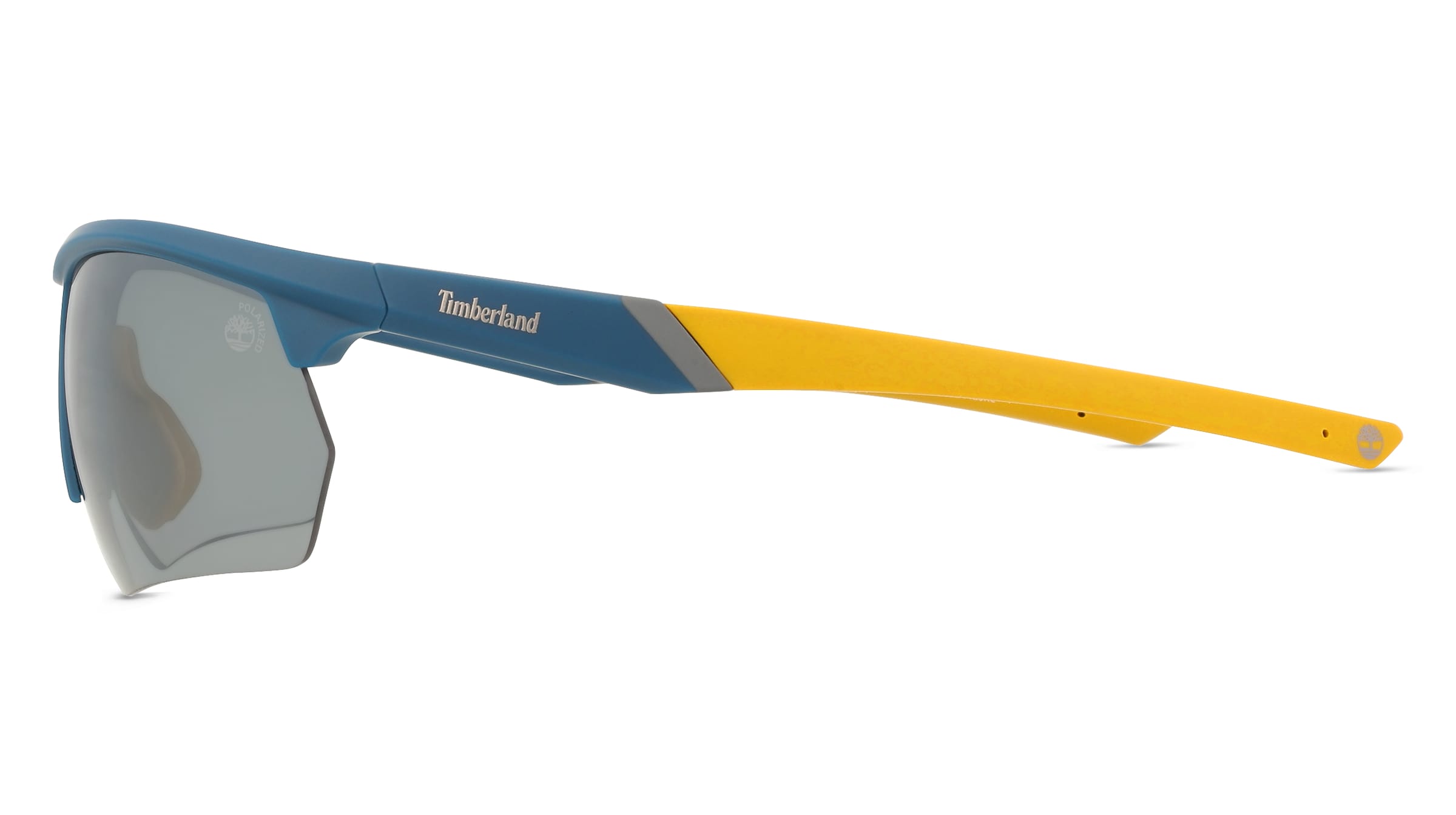 Thumbnail - Timberland TB00056 Herren-Sonnenbrille Halbrand Eckig Kunststoff-Gestell, blau
