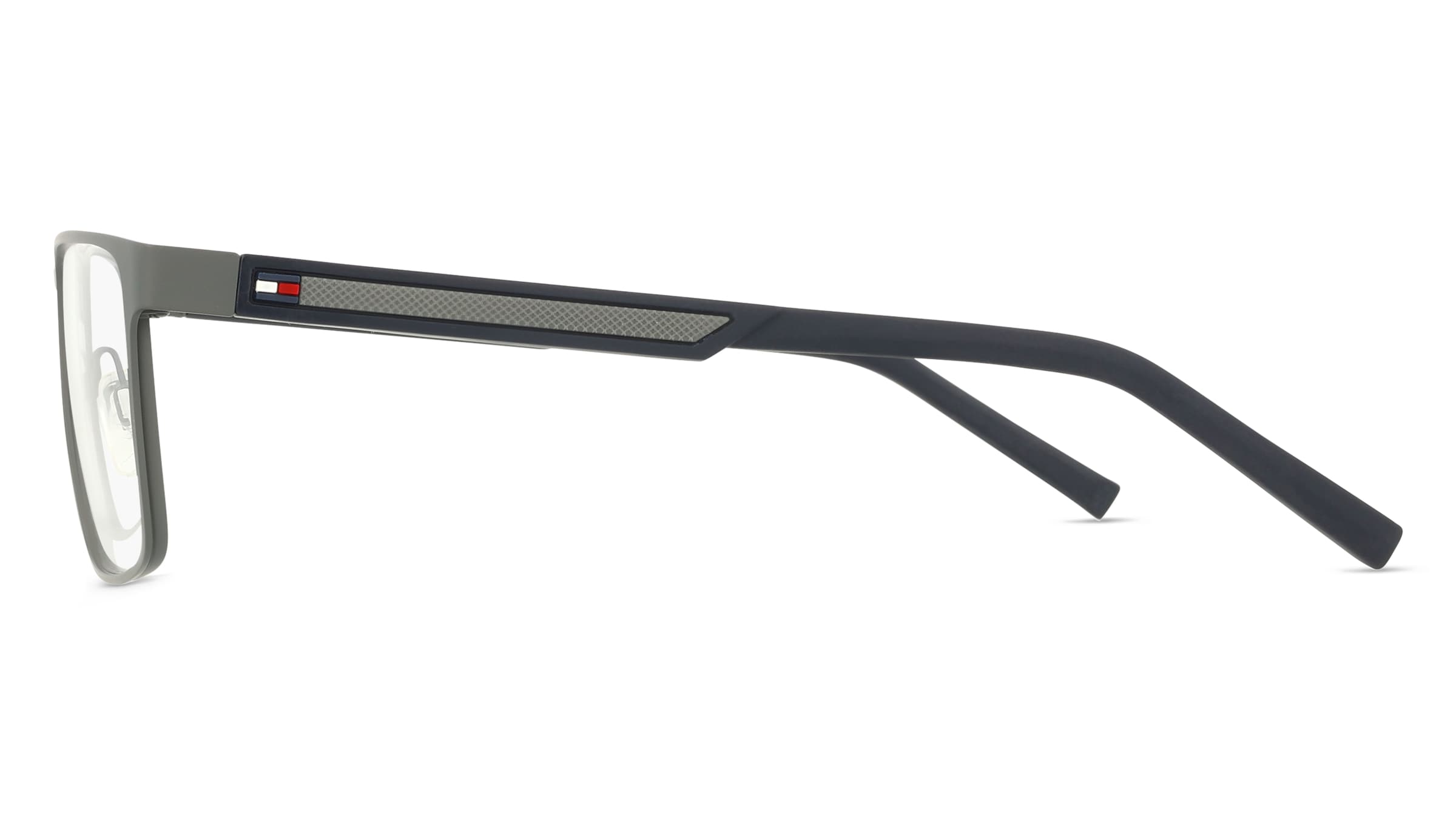 Thumbnail - Tommy Hilfiger TH 2204 Herren-Brille inkl. Gläser Vollrand Eckig Metall-Gestell 57/18/145, grau