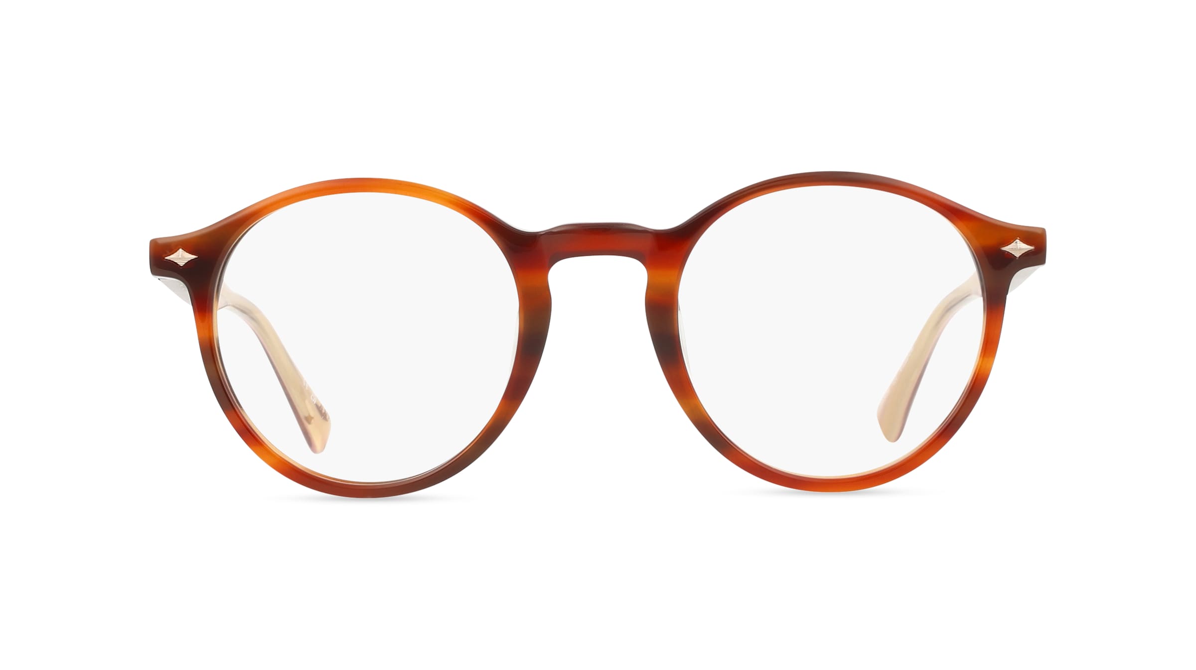 Scotch & Soda 3039 Damen-Brille inkl. Gläser Vollrand Rund Acetat-Gestell 47mm/22mm/140mm, braun