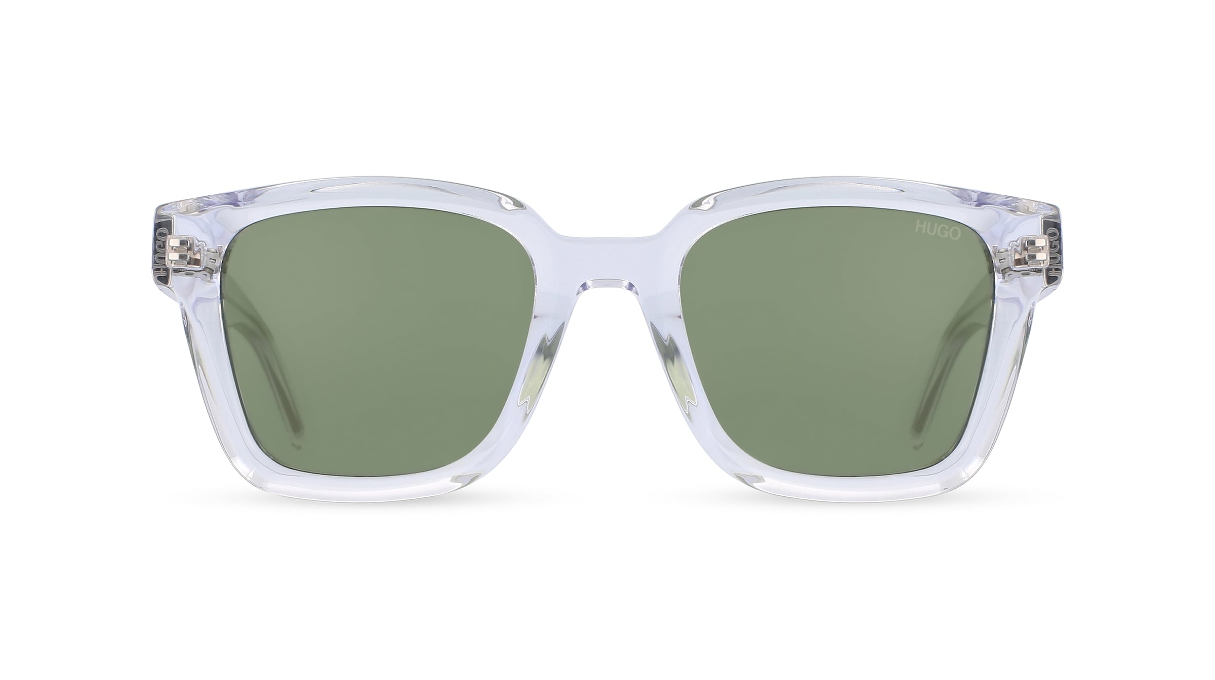 Hugo HG 1157/S Unisex-Sonnenbrille Vollrand Eckig Acetat-Gestell, transparent