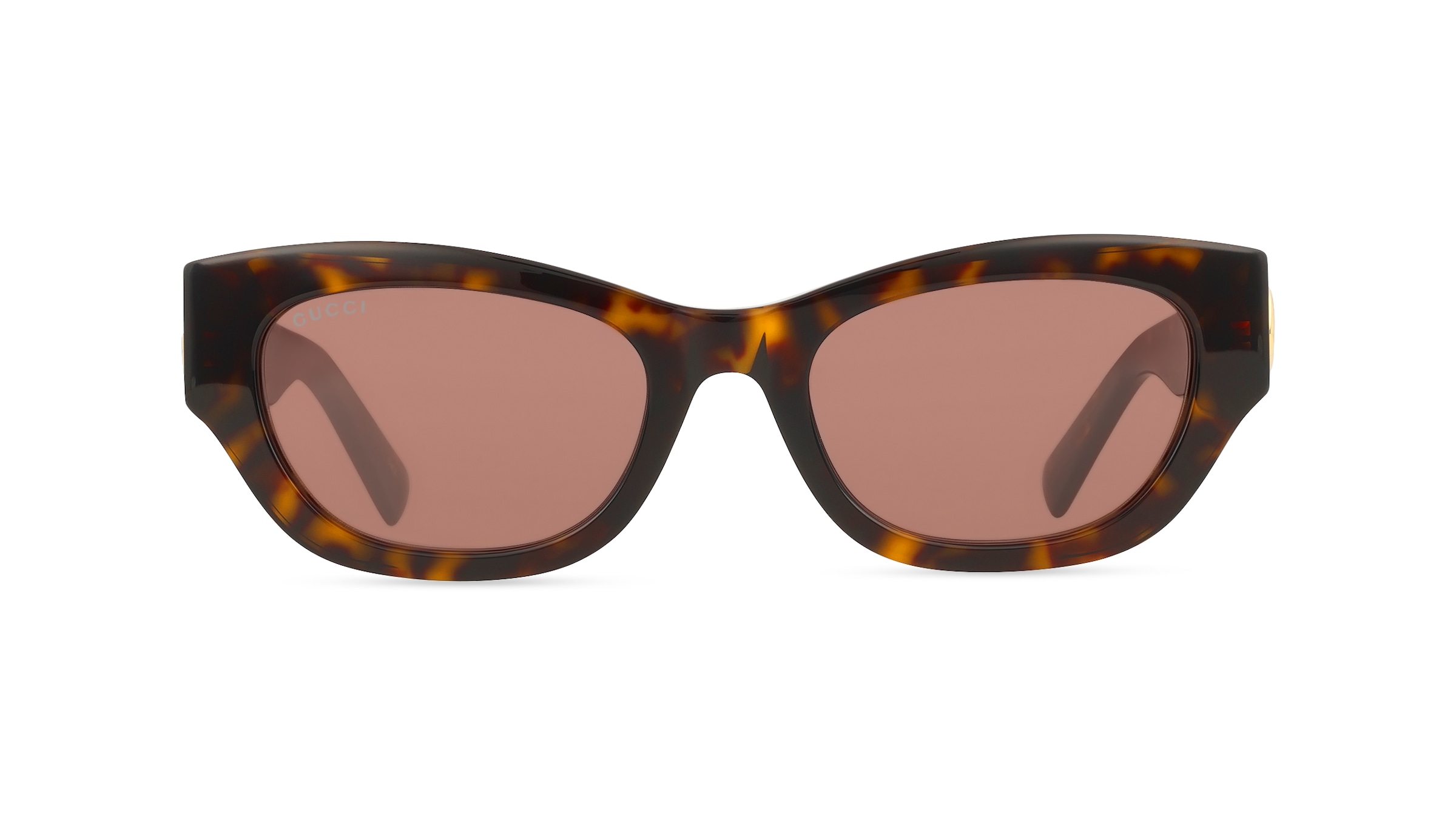 Gucci GG1954SA Damen-Sonnenbrille Vollrand Cat Eye Acetat-Gestell, braun