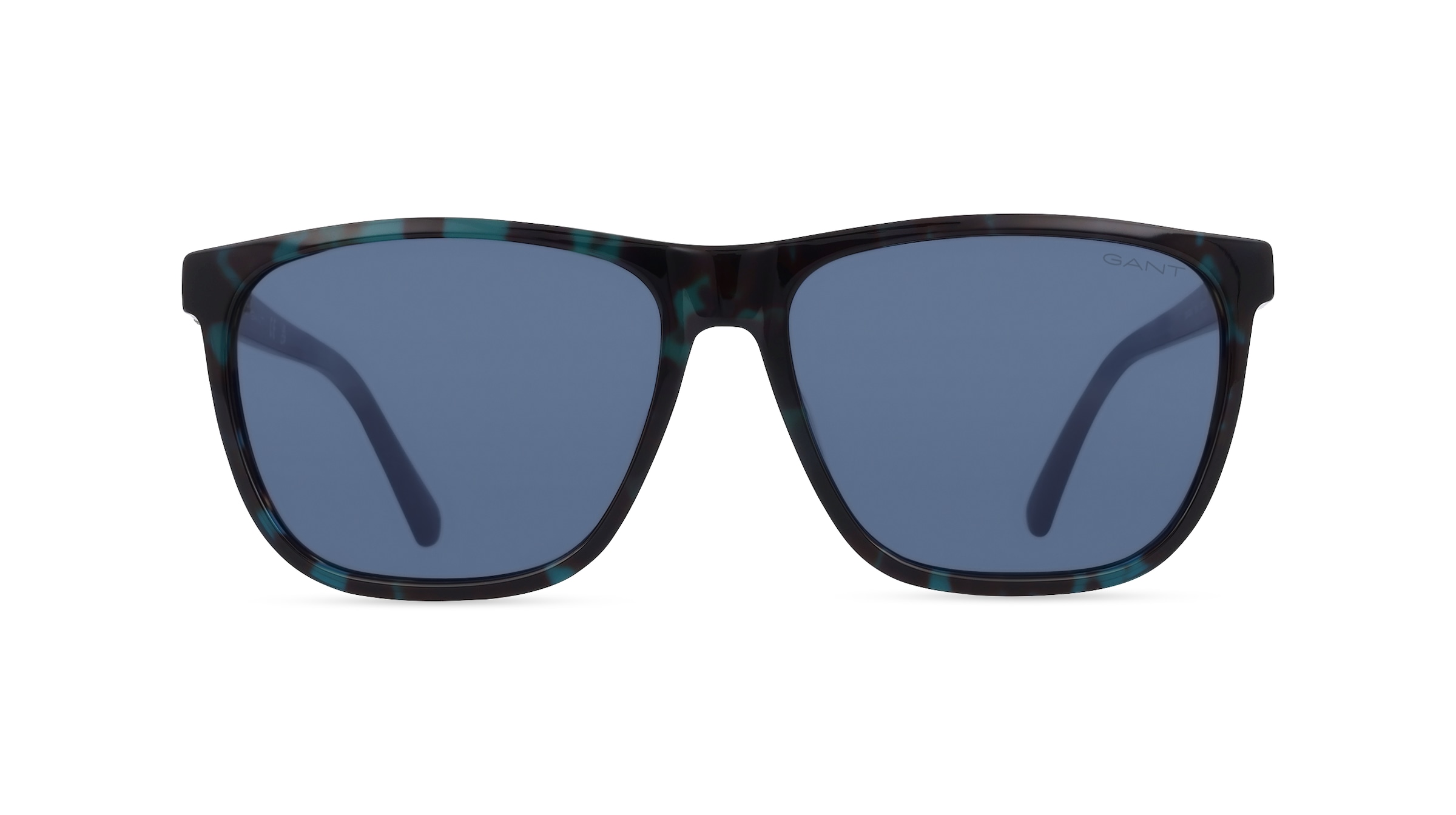 Gant GA7207 Herren-Sonnenbrille Vollrand Eckig Kunststoff-Gestell, blau