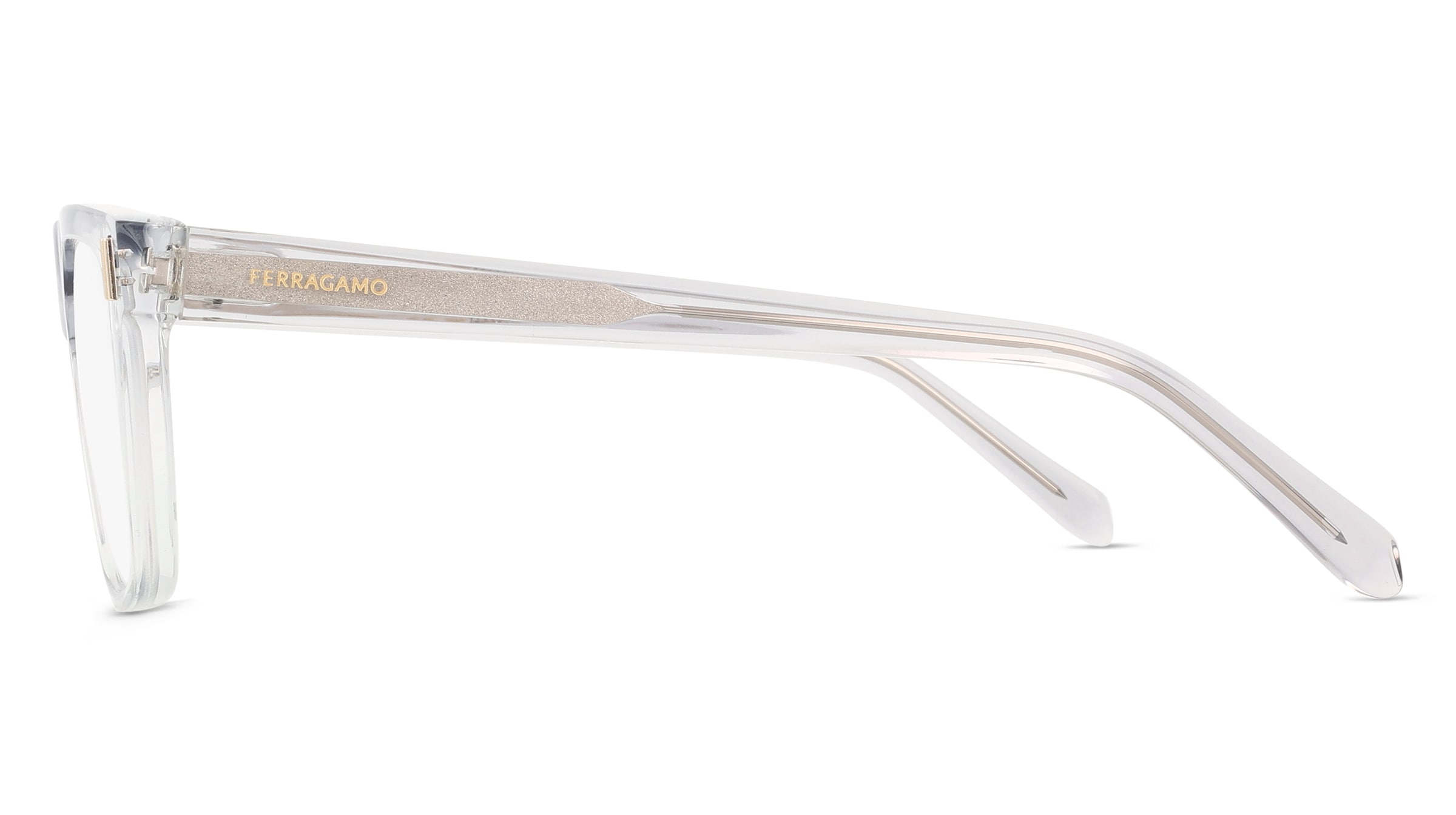 Thumbnail - Ferragamo SF2997 Unisex-Brille inkl. Gläser Vollrand Pilot Acetat-Gestell 55/17/145, transparent