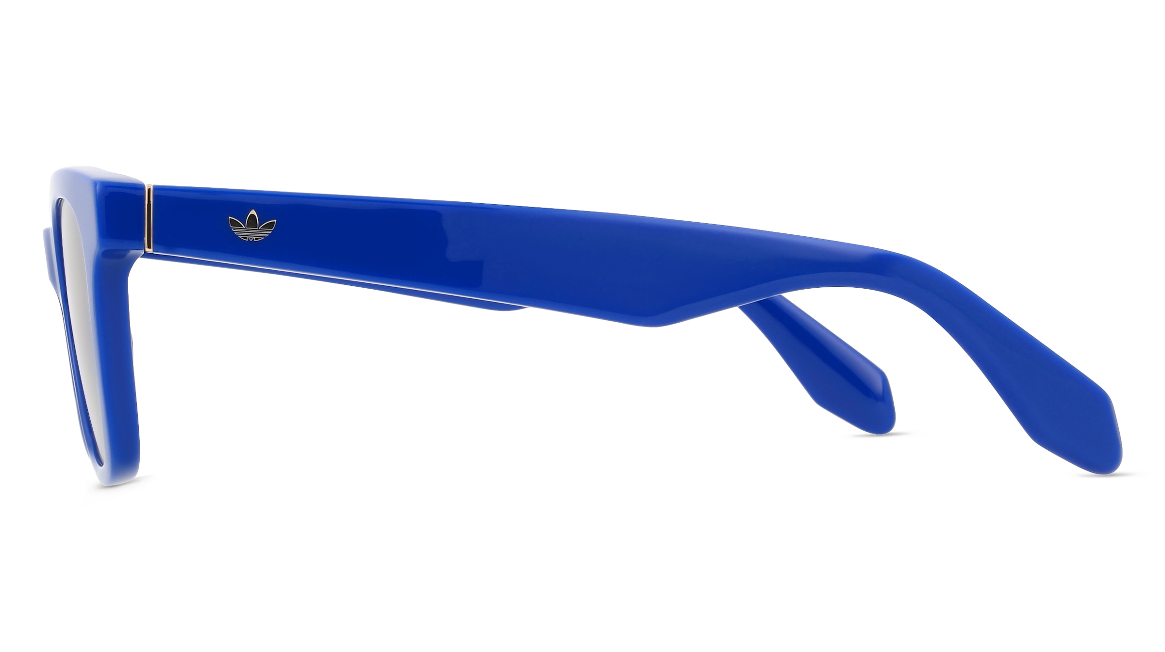 Thumbnail - Adidas OR0109 Herren-Sonnenbrille Vollrand Rund Acetat-Gestell, blau
