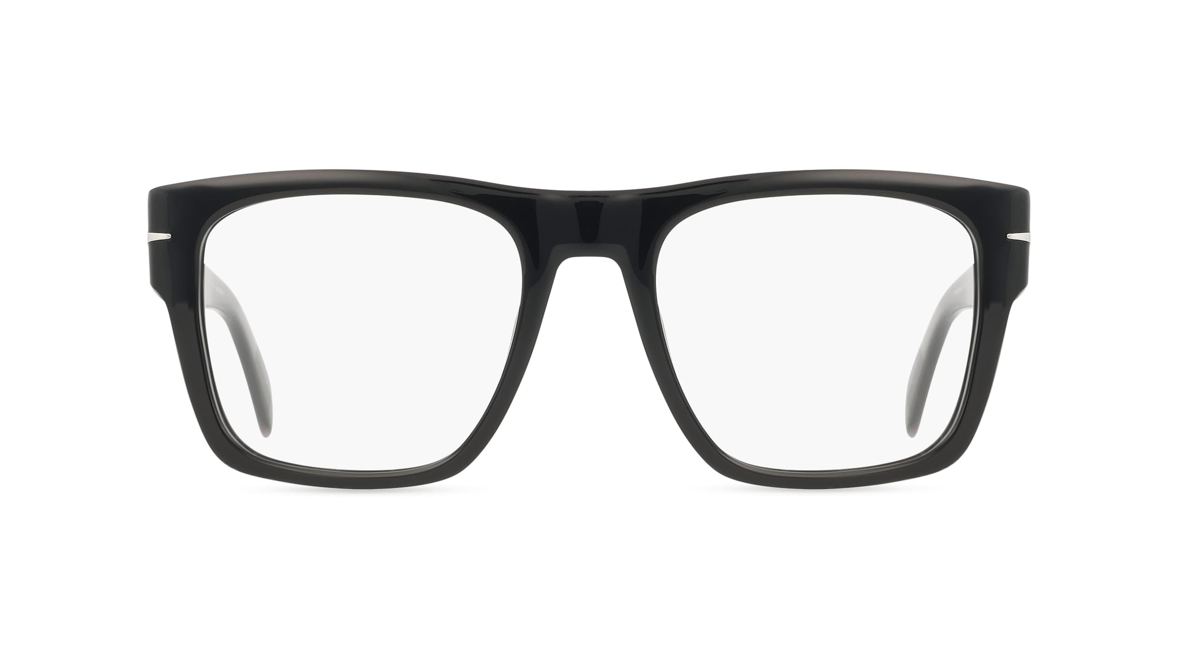 David Beckham DB 7020/BOLD Herren-Brille inkl. Gläser Vollrand Eckig Acetat-Gestell 54mm/19mm/145mm, schwarz